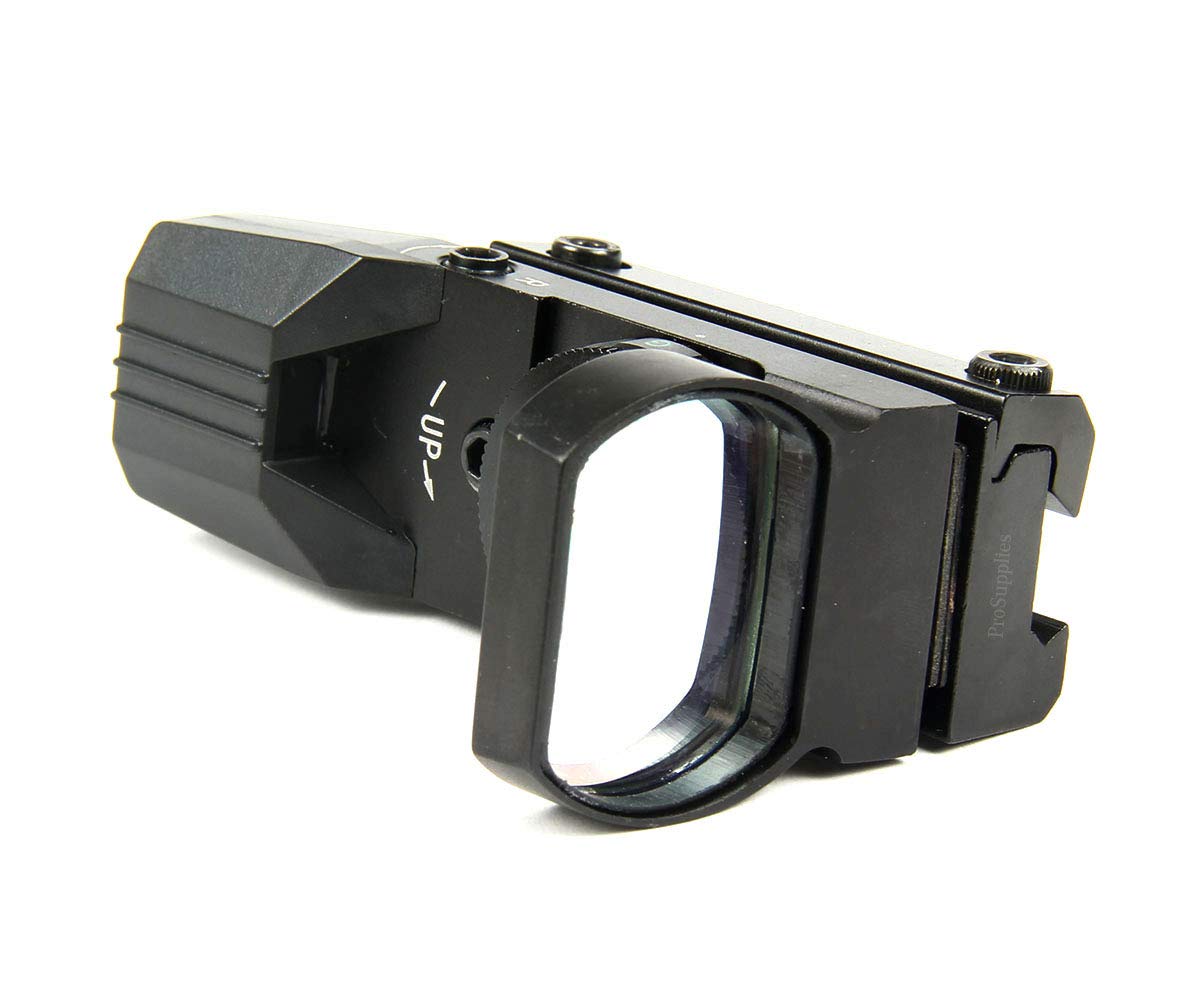 TACFUN Red and Green Reflex Sight with 4 Reticles - 3/8