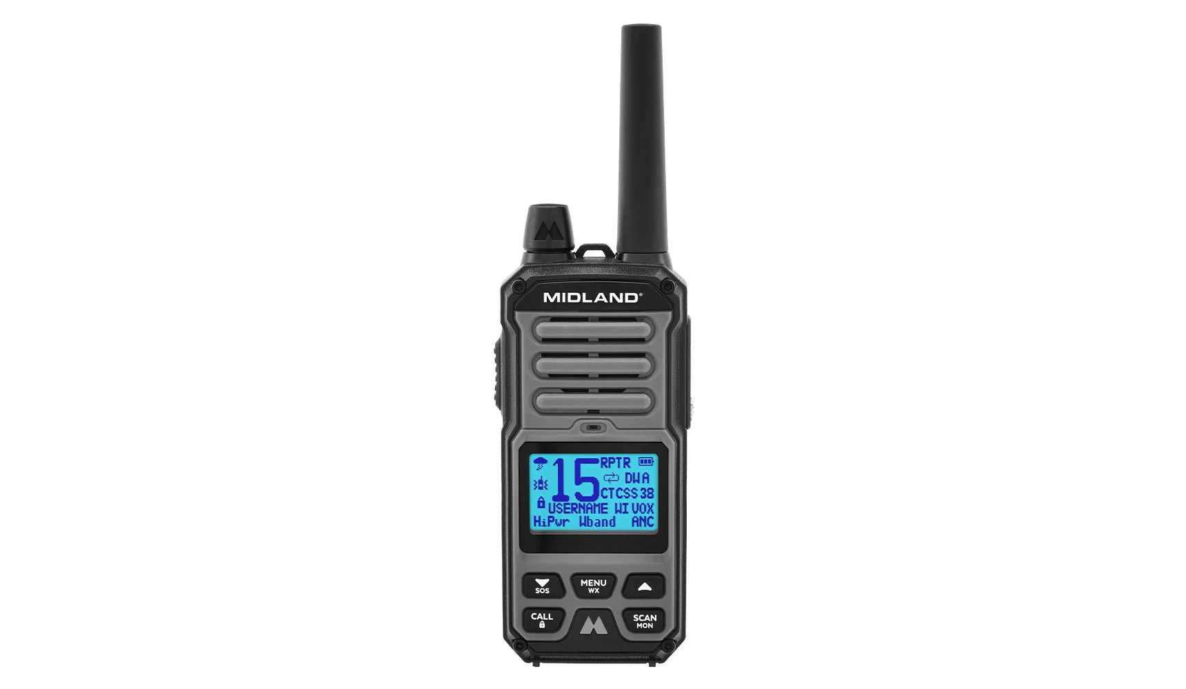 Midland GXT67 PRO GMRS Handheld Two-Way Radio - Long Range Walkie Talkies for Outdoor Adventures, Camping, Hiking & Emergency Communication