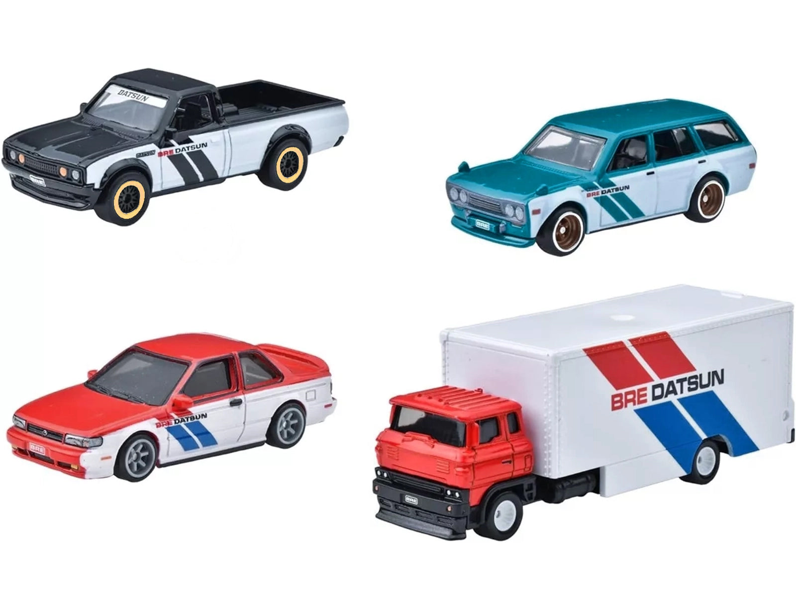 Hot Wheels Premium 2024 Series U Diecast Model Cars - Set of 4 Collectible Toy Cars for Kids & Adults - Perfect for Play, Display & Gift Giving