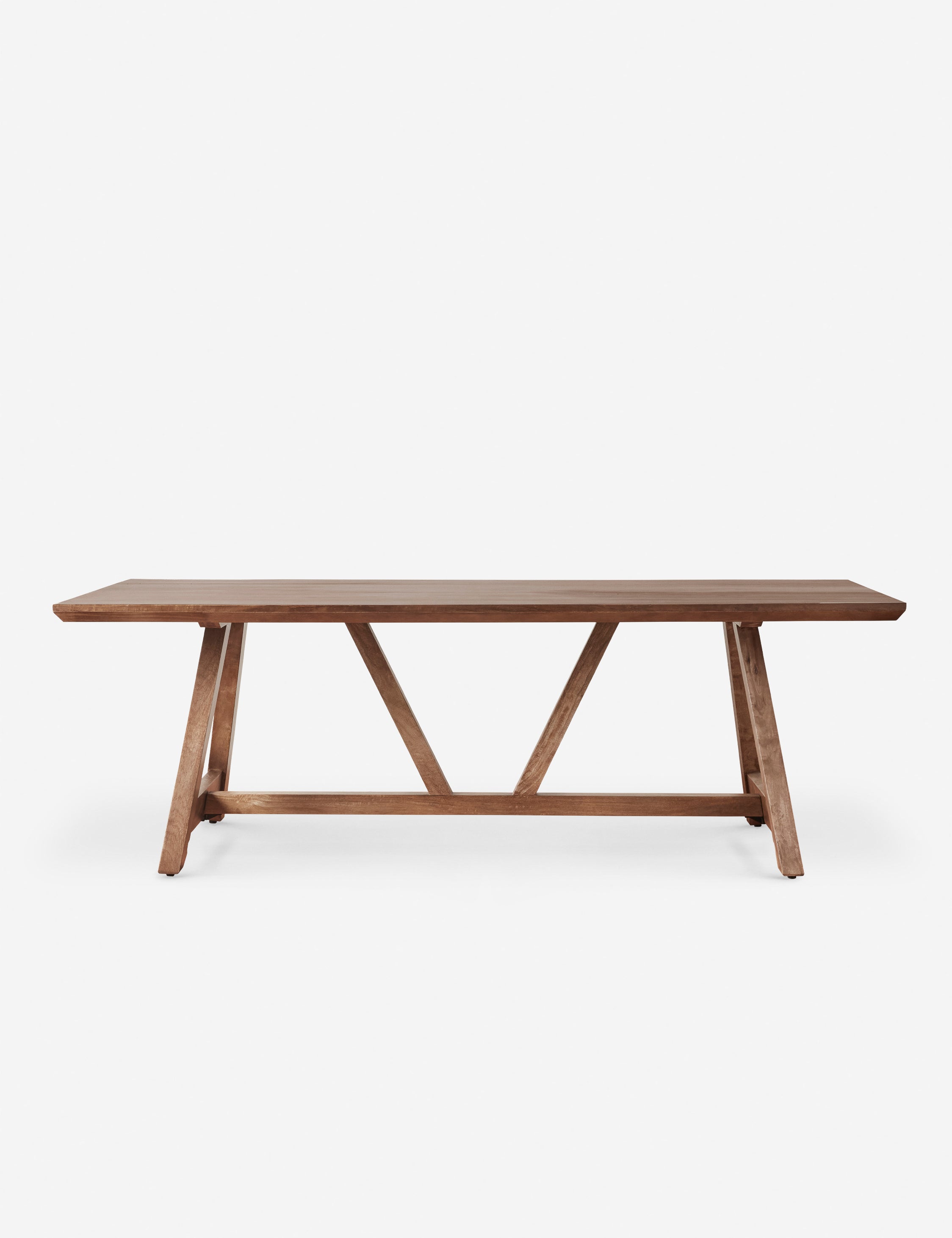 Modern Dashwood Dining Table - Solid Wood Kitchen Table for 6 - Perfect for Family Dinners & Entertaining Guests