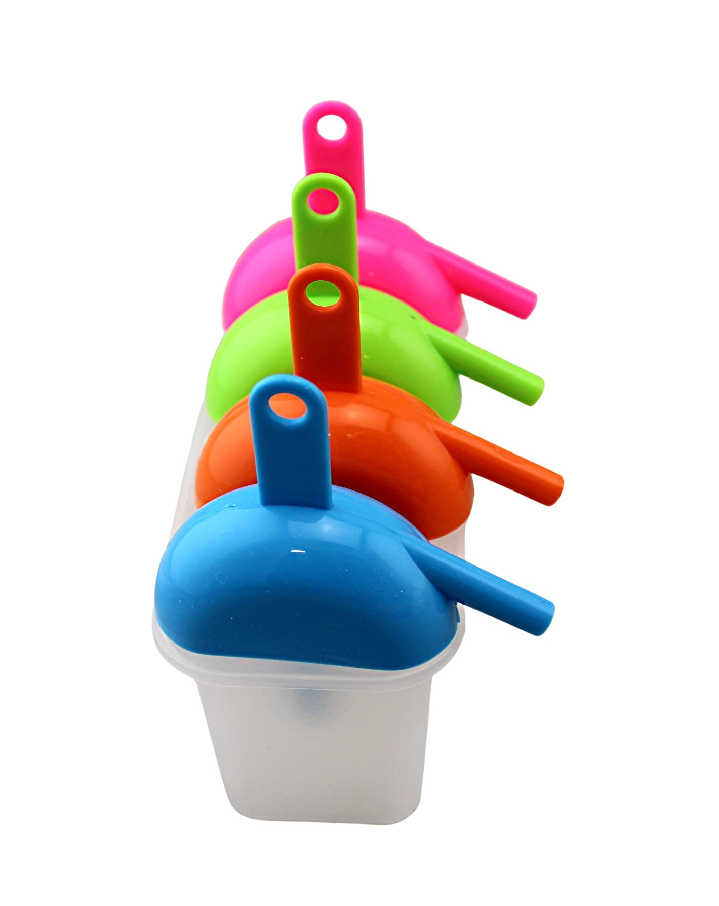 BPA-Free Ice Lolly Pop Mold Popsicle Maker with Straw - DIY Healthy Frozen Treats for Kids, Summer Snacks, and Party Favors | Perfect for Home, Picnics, and Backyard BBQs