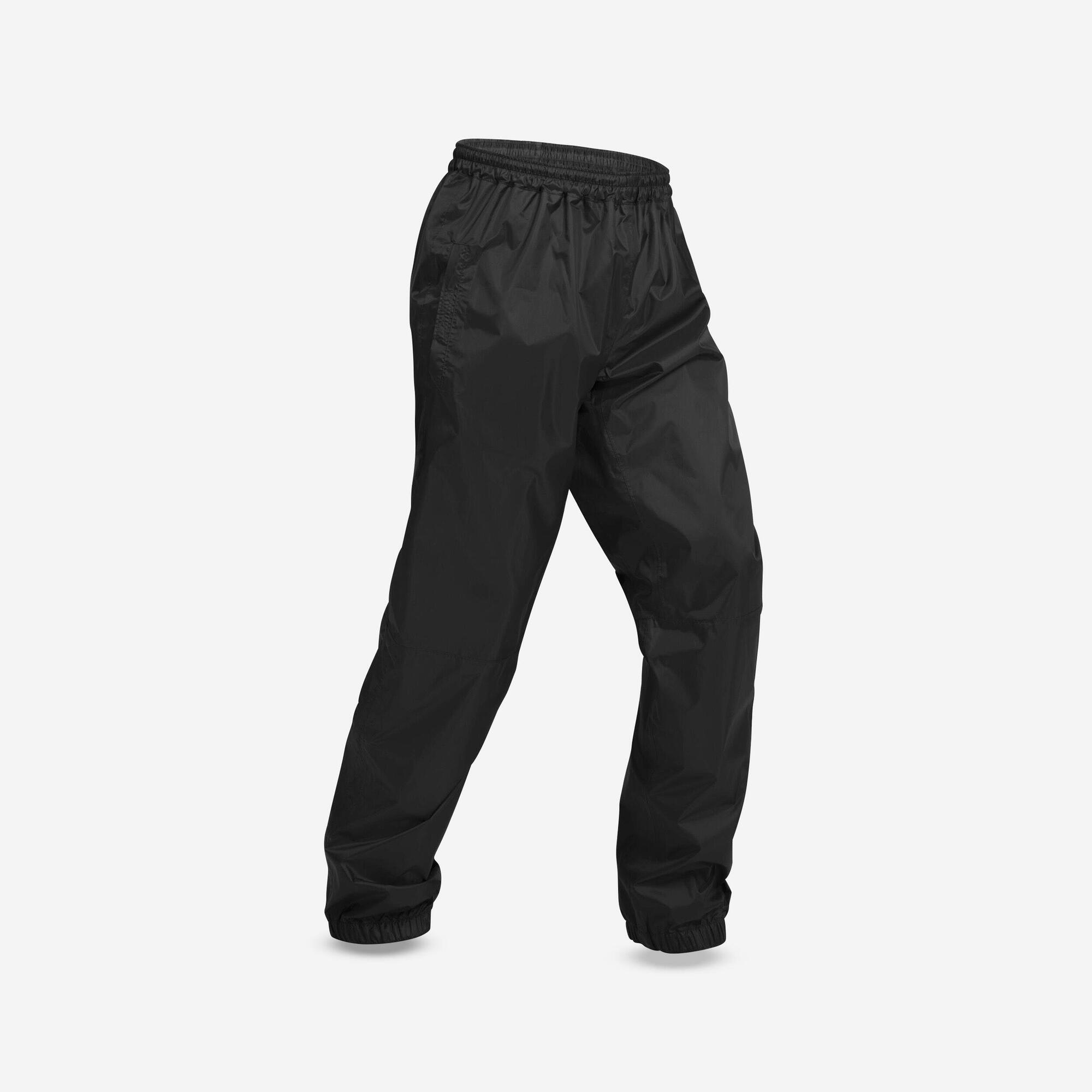 Quechua Men's NH500 Waterproof Hiking Pants - Lightweight & Breathable for Outdoor Adventures, Camping & Trekking