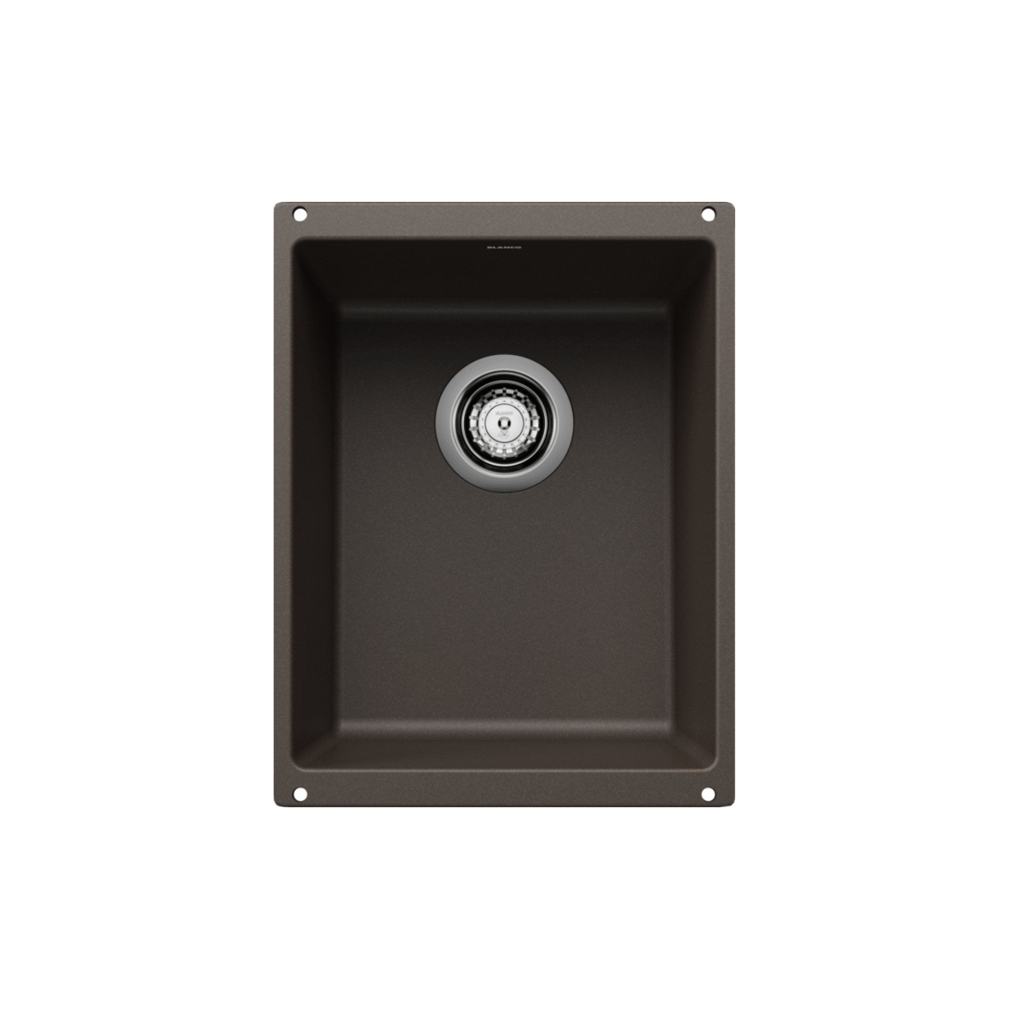 Blanco Precis Bar SILGRANIT 33-inch Undermount Kitchen Sink - Durable Granite Composite for Modern Kitchens | Perfect for Food Prep, Washing Dishes & Entertaining