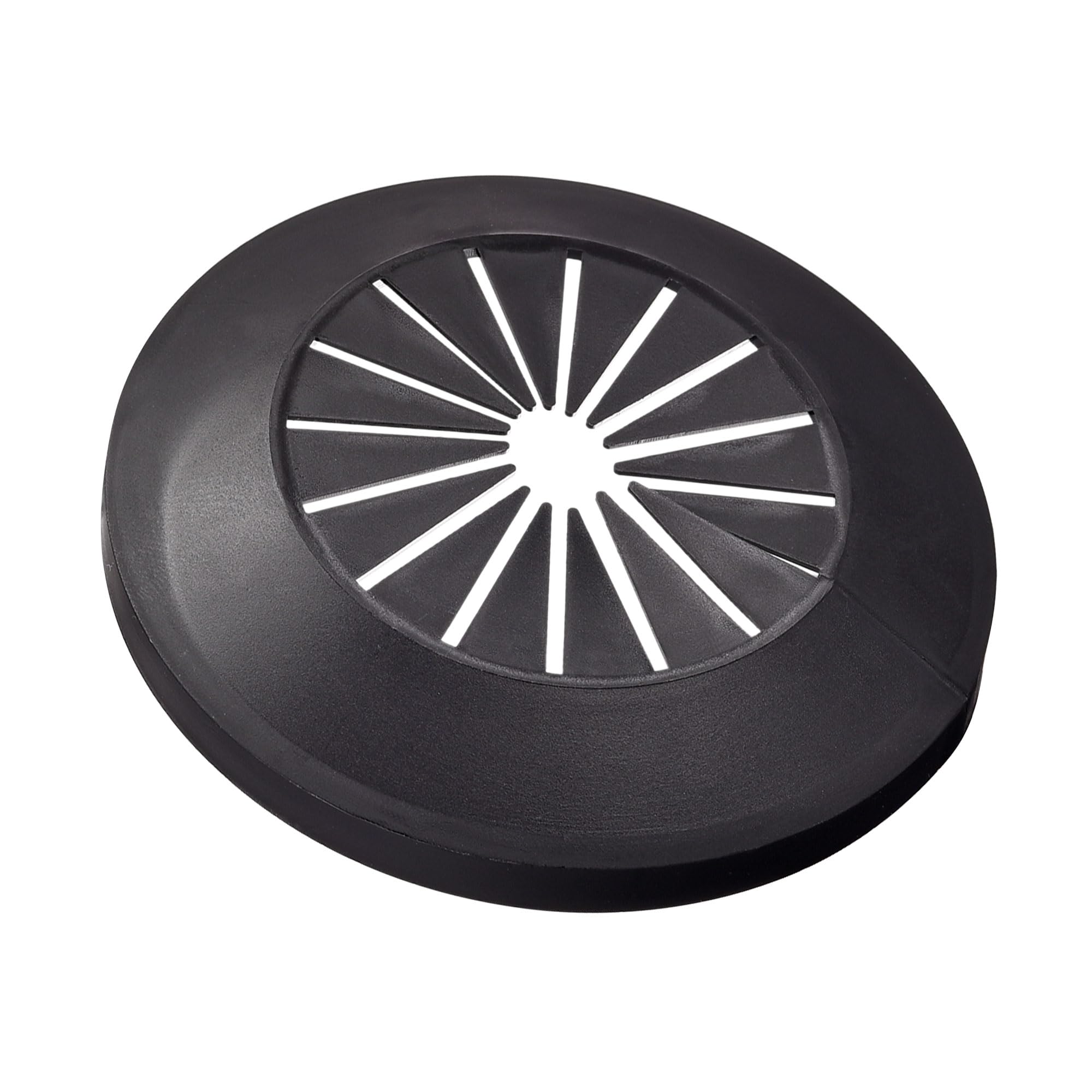 uxcell 15mm-40mm PP Plastic Pipe Cover Decoration - Black Escutcheon for Water Pipe & Drain Line (12pcs) - Bathroom, Kitchen & Home Improvement Use