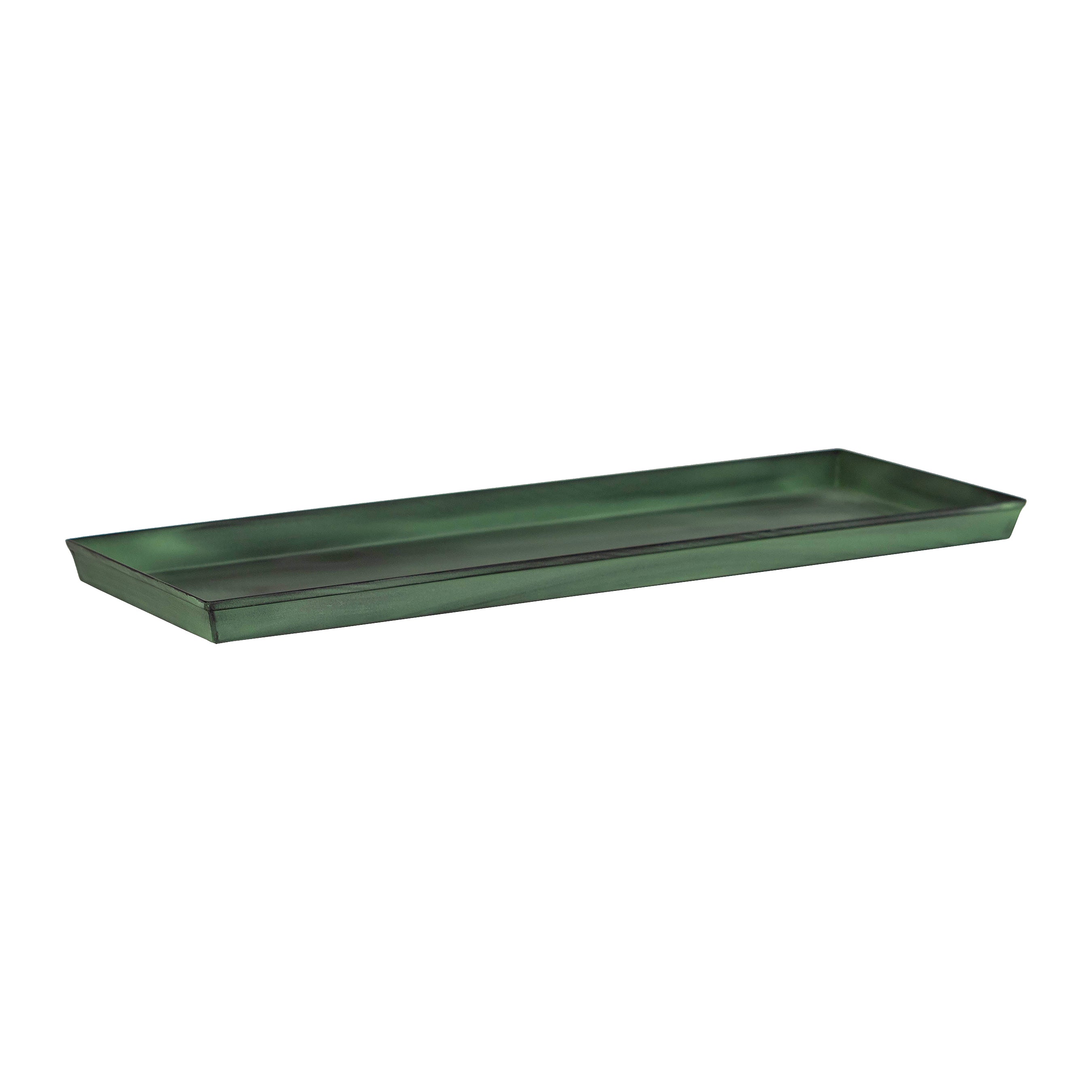 Medium Flower Box Tray Set of 2 - Rustic Wooden Planter Box for Indoor/Outdoor Decor - Perfect for Windowsill, Table Centerpiece, or Garden Display by Achla Designs