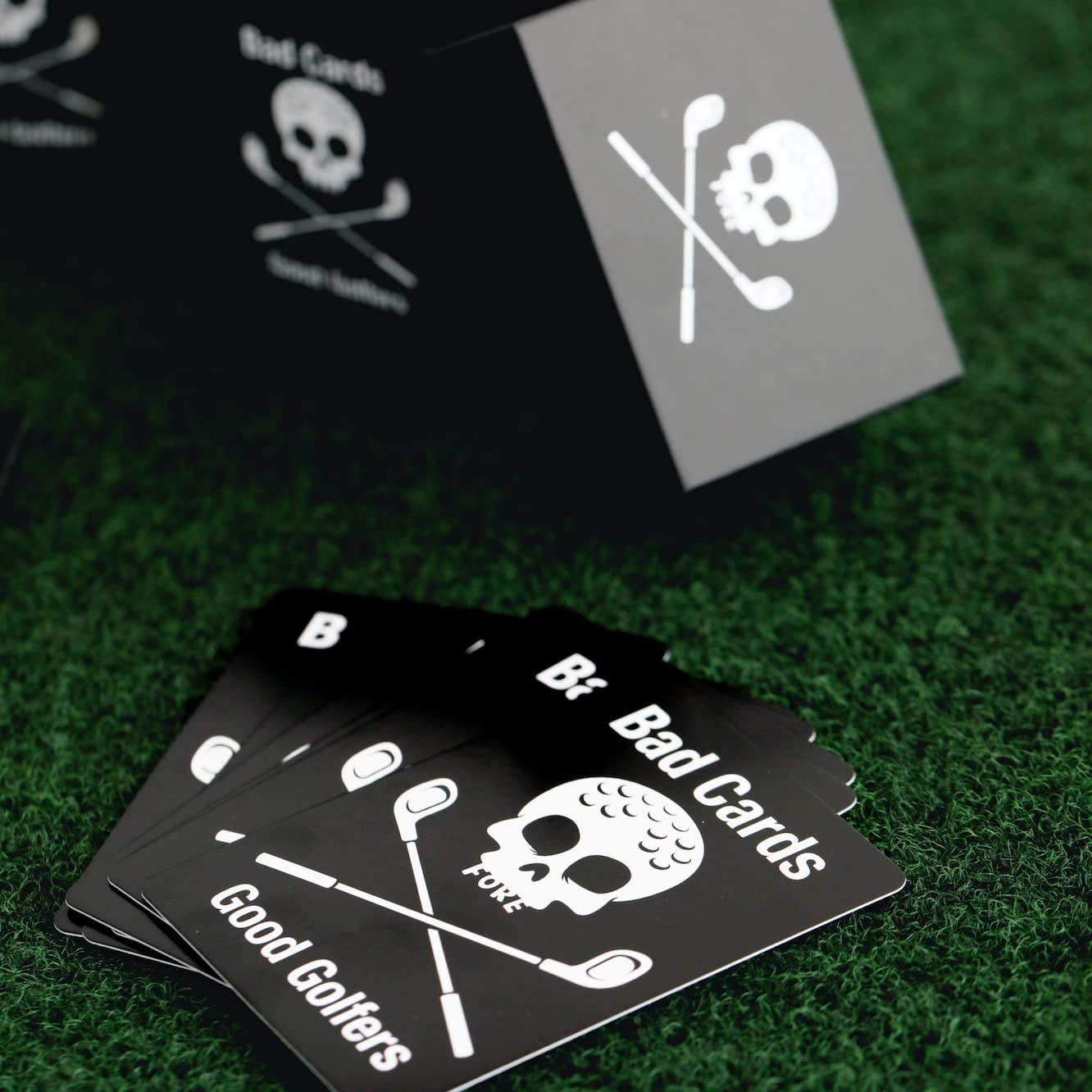 Bad Cards Fore Good Golfers - Interactive Golf Card Game for More Fun & Excitement | Enhance Golf Games with Friends (Good & Bad Players) | 107 Playing Cards | Perfect for Parties, Tournaments & Casual Play