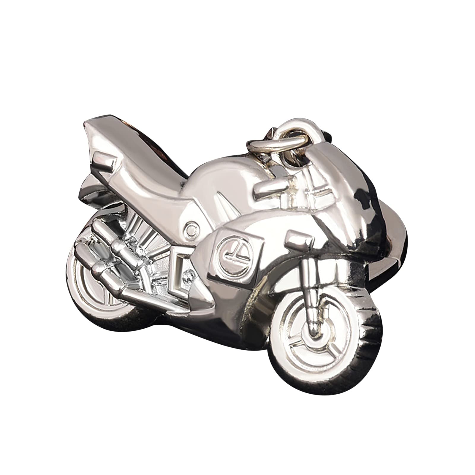 Custom Mini Motorcycle Keychain - Personalized Key Ring Pendant Gift for Women & Men - Perfect for Motorcycle Enthusiasts, Bikers, and Riders (Great for Gifts, Keychains, and Accessories)