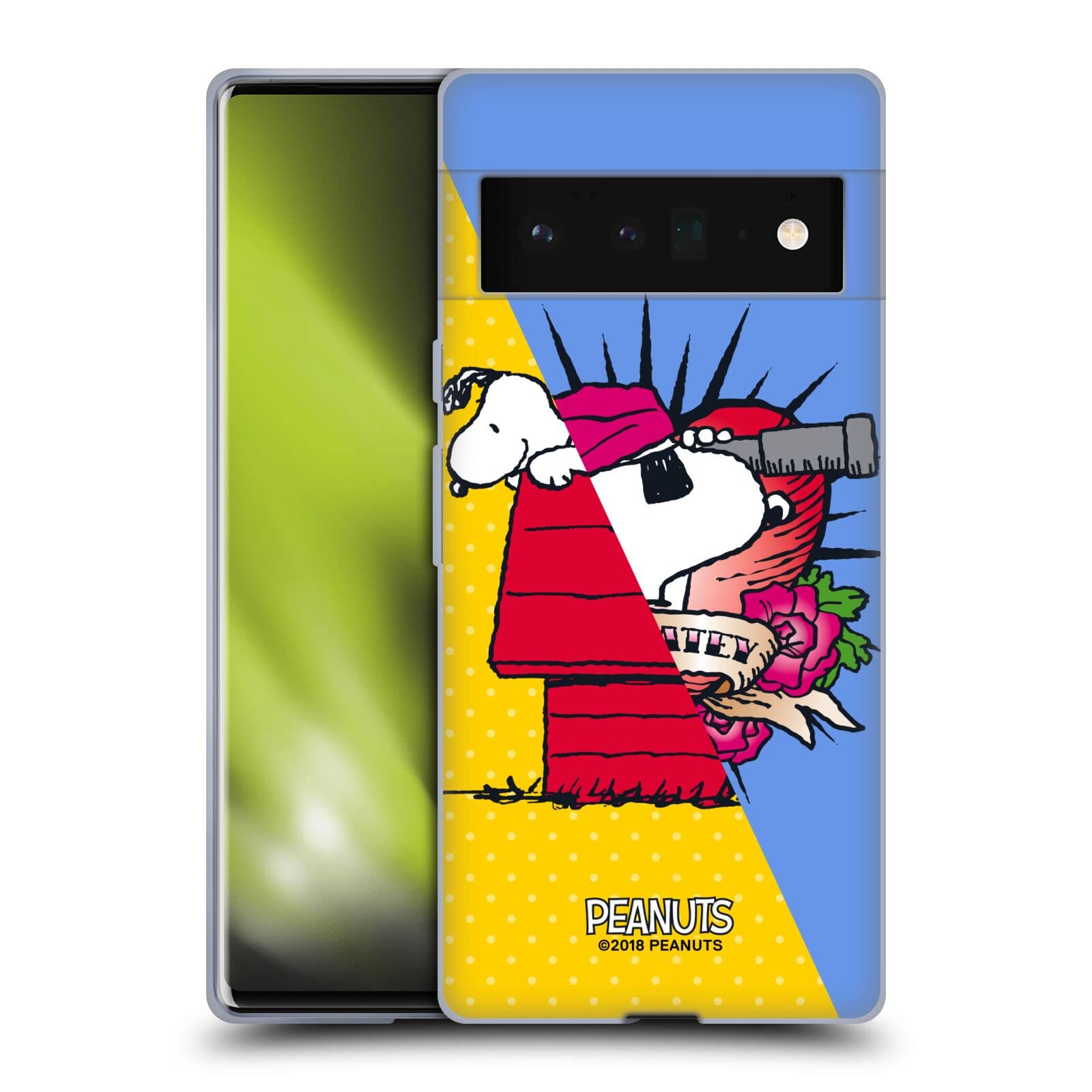 Snoopy Pirate Case for Google Pixel 6 Pro - Soft Gel Cover for Daily Use