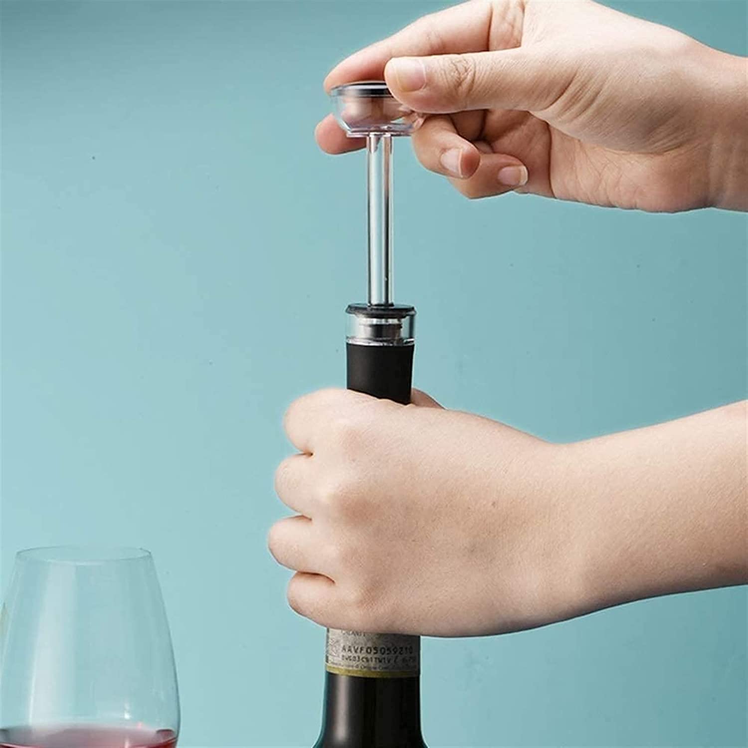 Electric Wine Bottle Openers Set - Battery Powered Automatic Corkscrew with Foil Cutter & Stopper - Stainless Steel Wine Opener Kit for Home, Parties & Restaurants - Perfect for Wine Lovers & Entertaining
