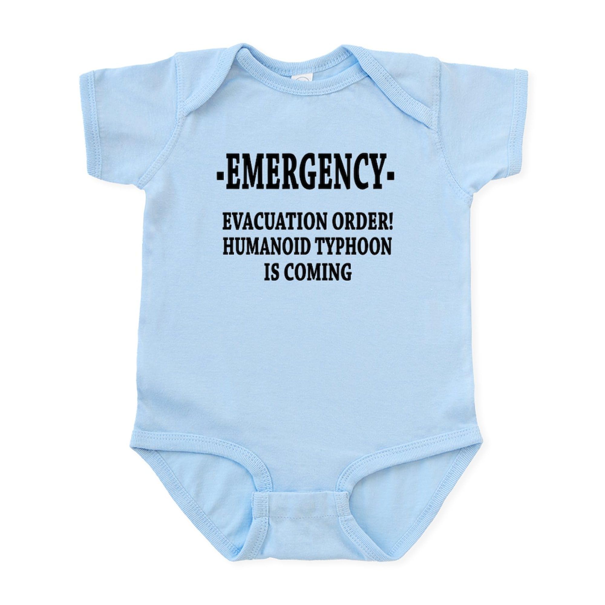 CafePress HumanoidTyphoon Baby Bodysuit - Cute Infant Romper for Boys & Girls | Soft Cotton Onesie for Newborns, Photo Shoots & Everyday Wear