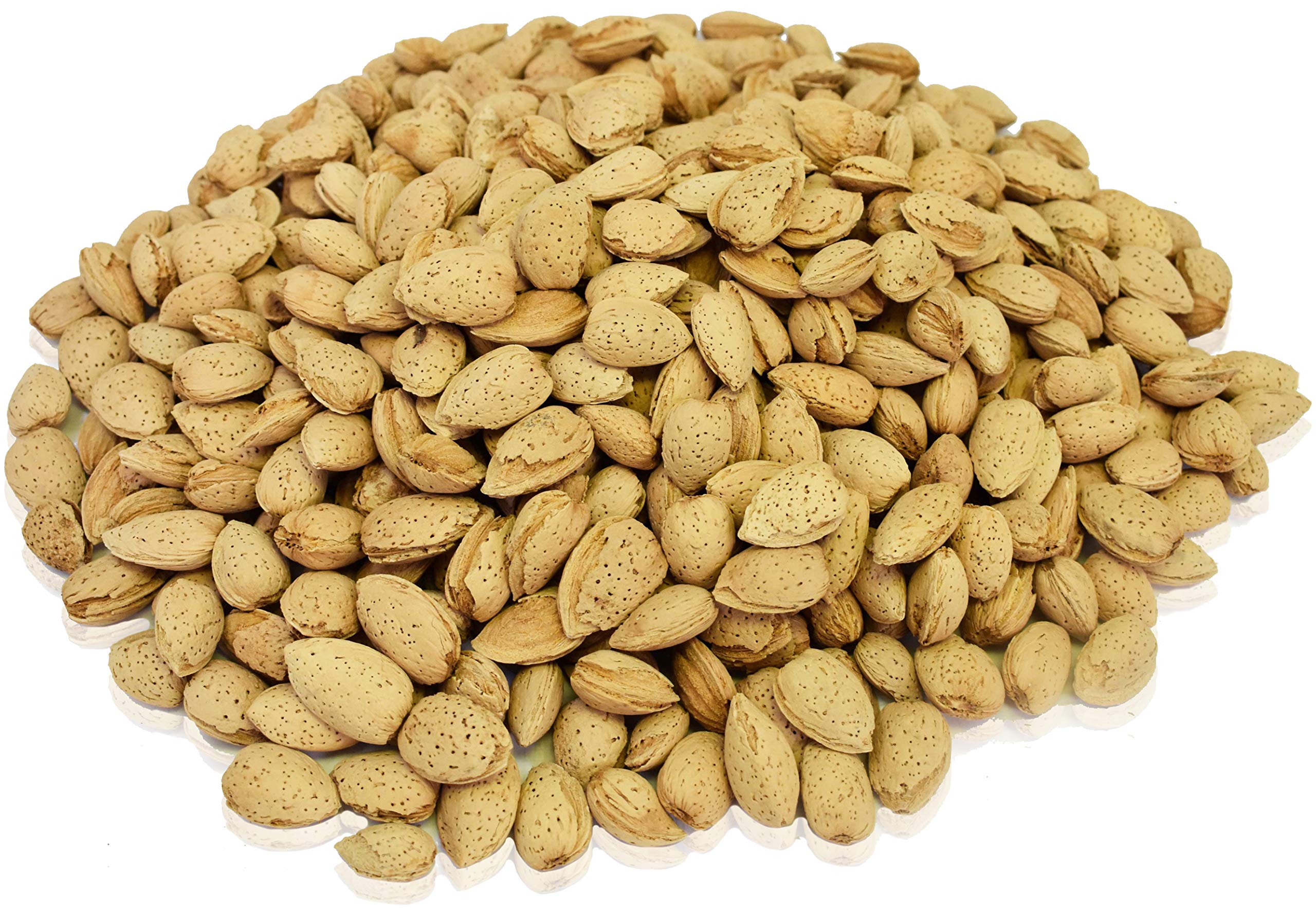 Anna and Sarah Raw Natural Whole Jumbo California Almonds in Shell - 4 Lbs Resealable Bag | Healthy Snack, Baking Ingredient & Gift Idea