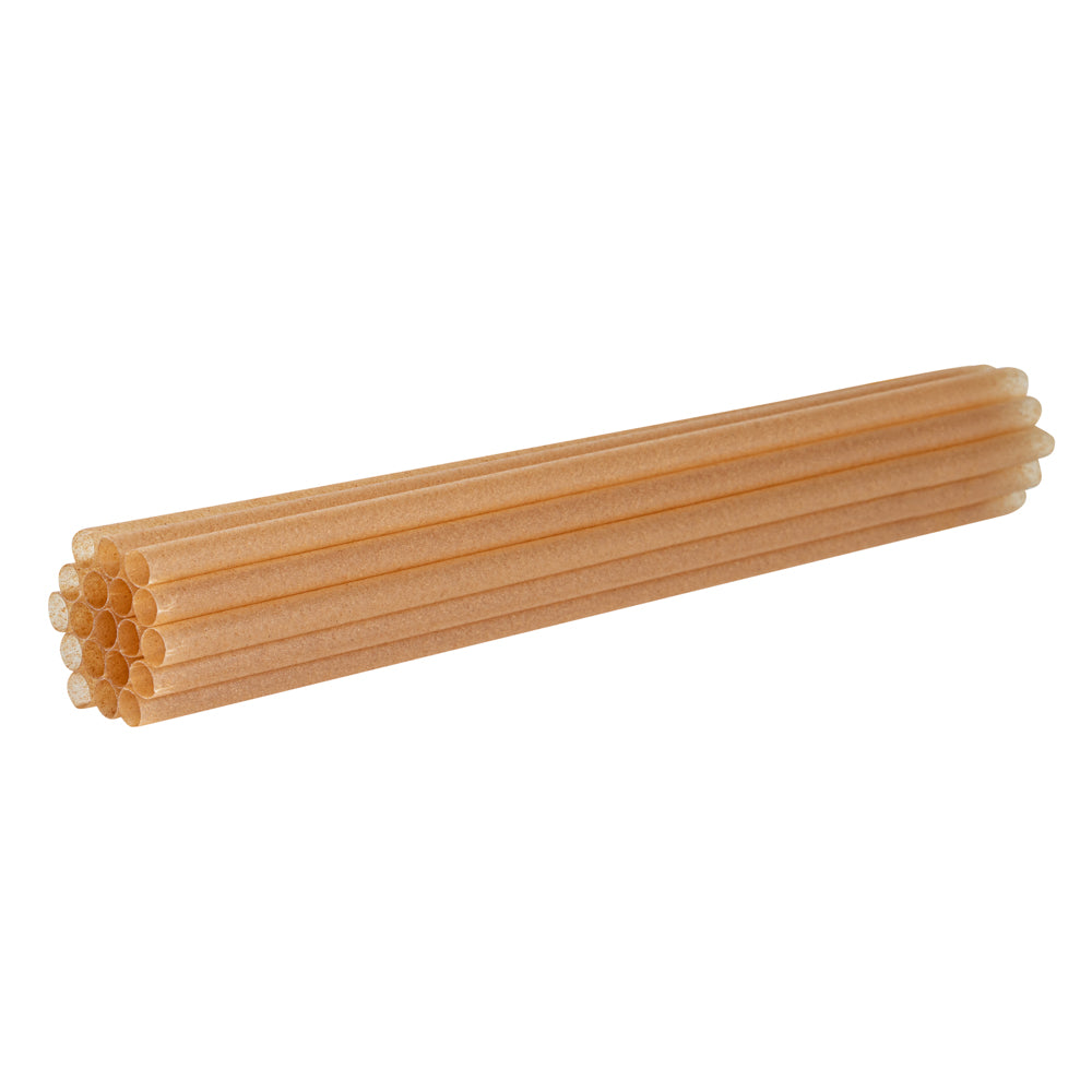 Eco-Friendly Compostable PLA Plastic & Sugarcane Straws - 8 1/4 Inch, 100 Count Box - Perfect for Parties, Restaurants & Sustainable Living