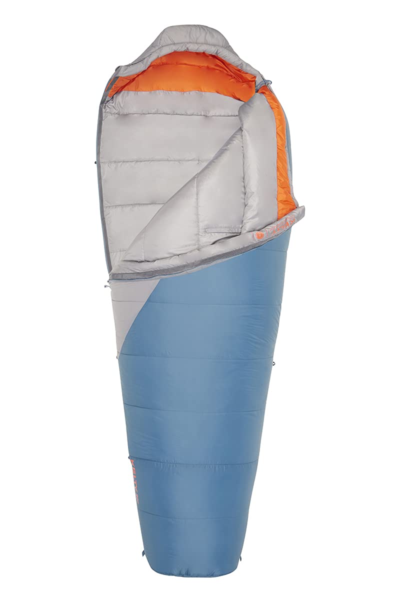 Kelty Cosmic Synthetic Fill 20 Degree Backpacking Sleeping Bag – Lightweight, Water-Resistant for Camping & Hiking – Includes Compression Straps & Stuff Sack – Perfect for Backpacking, Outdoor Adventures & Cold Weather Camping