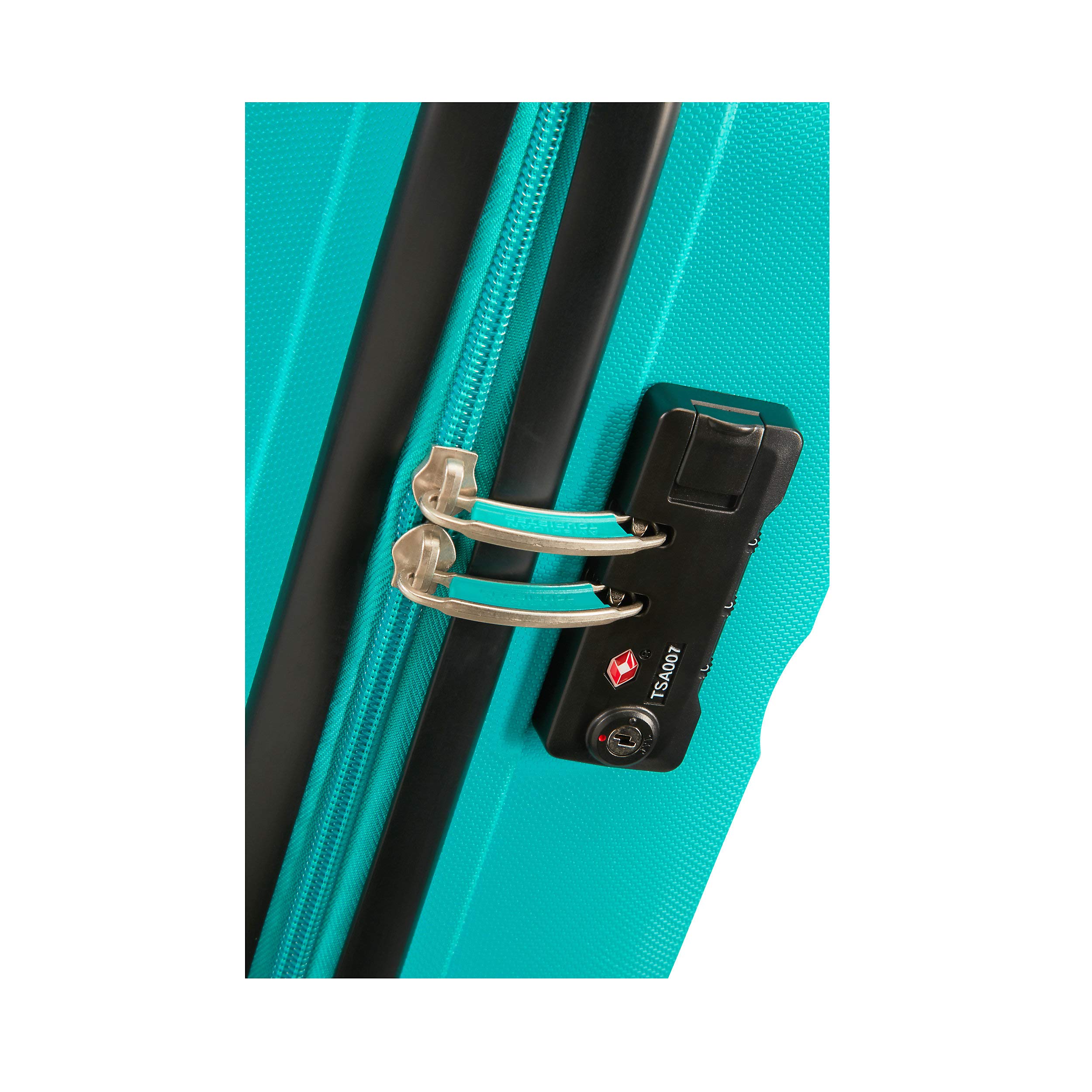 American Tourister 91L Large Hand Luggage Carry-On Suitcase - Deep Turquoise Color for Travel, Business Trips & Weekend Getaways | Lightweight & Durable Spinner Luggage