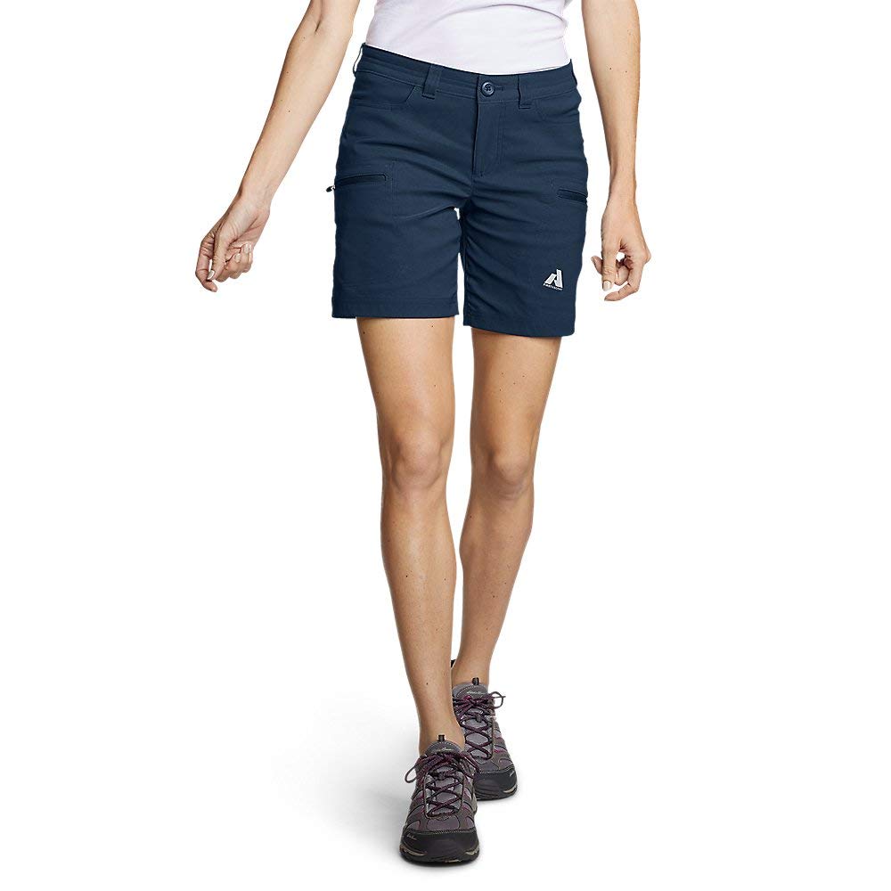 Eddie Bauer Women's Rainier Shorts - Lightweight Quick-Dry Hiking Shorts for Outdoor Activities - Best for Camping, Running, Travel & Summer Adventures - Ideal for Hiking, Backpacking & Active Lifestyle - Perfect for Trail Running, Beach Walks & Weekend Getaways - Great for Gym Workouts, Yoga & Casual Wear