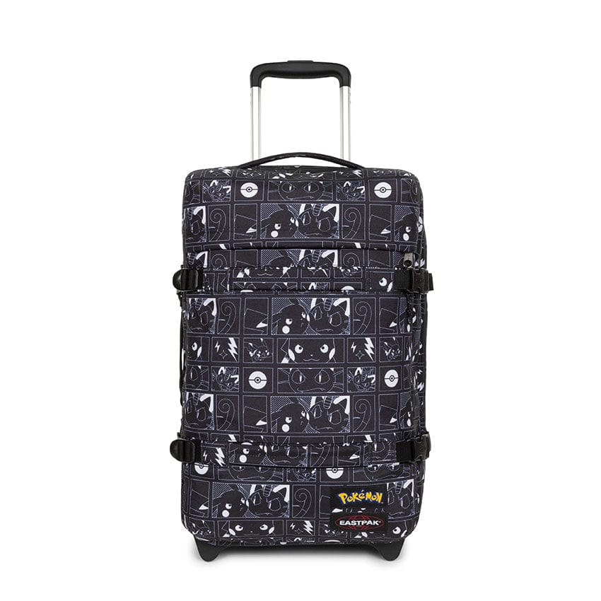 Eastpak Transit'R S Backpack - Pokemon Black Design - Durable School & Travel Backpack for Students & Professionals - Perfect for Work, College & Everyday Use