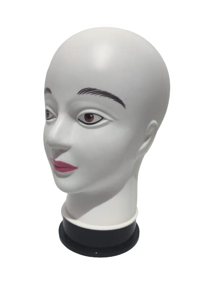 Female Head Mannequin for Wig & Hat Display - 12