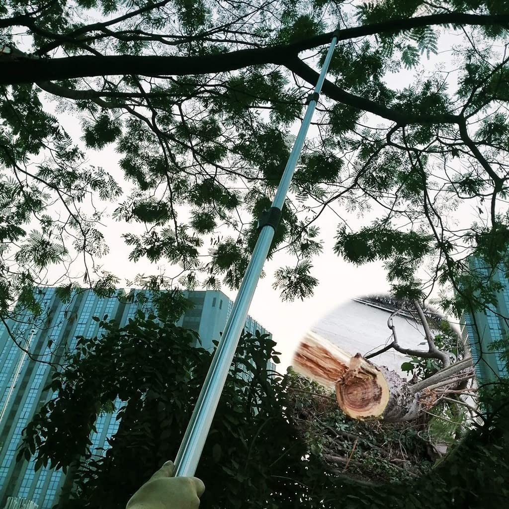 **3m Extendable Telescopic Pole Saw - High Reach Pruning Tool for Tree Trimming, Branch Cutting & Landscaping | Perfect for Fruit Trees, Tall Hedges & Garden Maintenance**