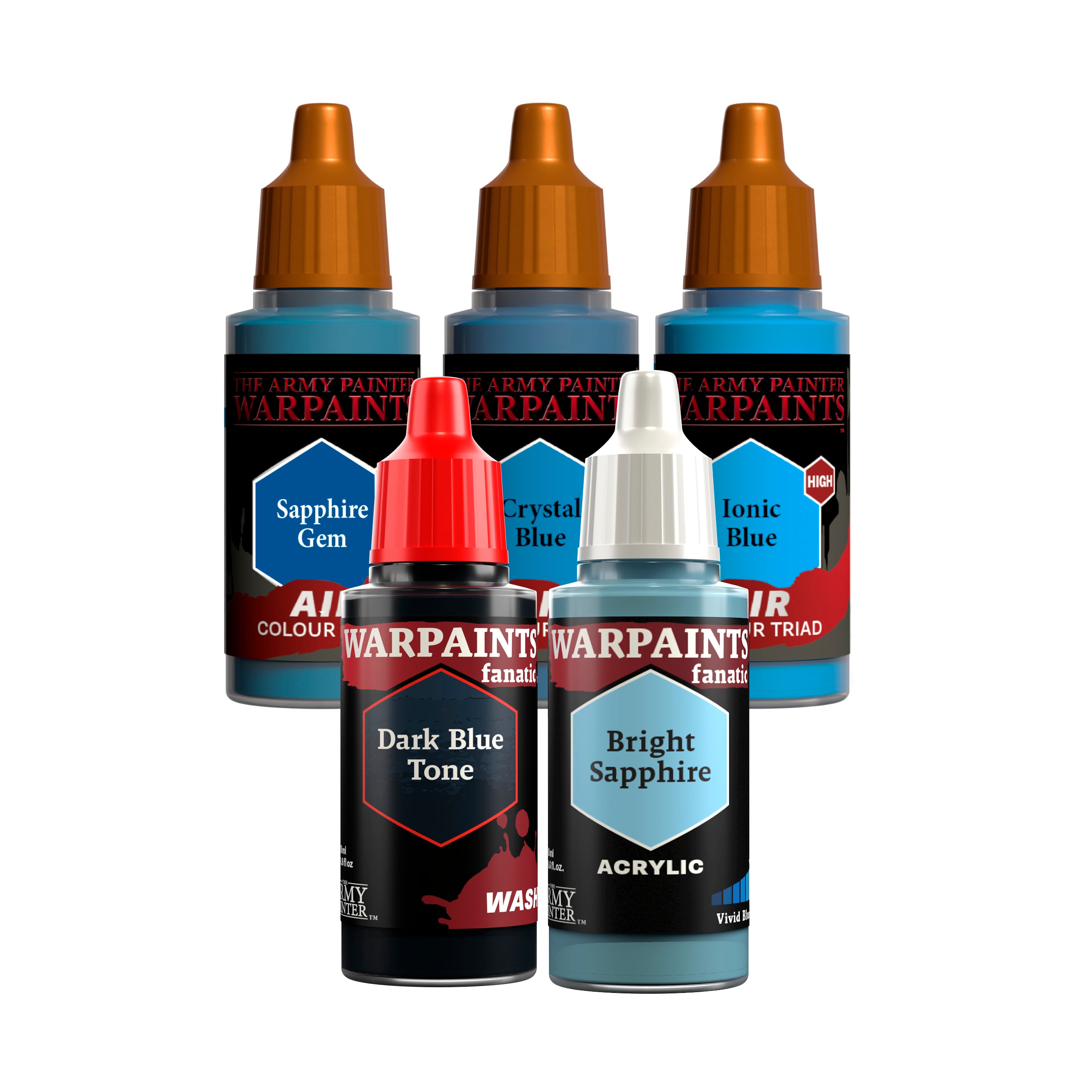 Premium Blue Warpaints Air - Professional Grade Acrylic Paint for Artists & Hobbyists - Perfect for Canvas, Wood, and DIY Crafts