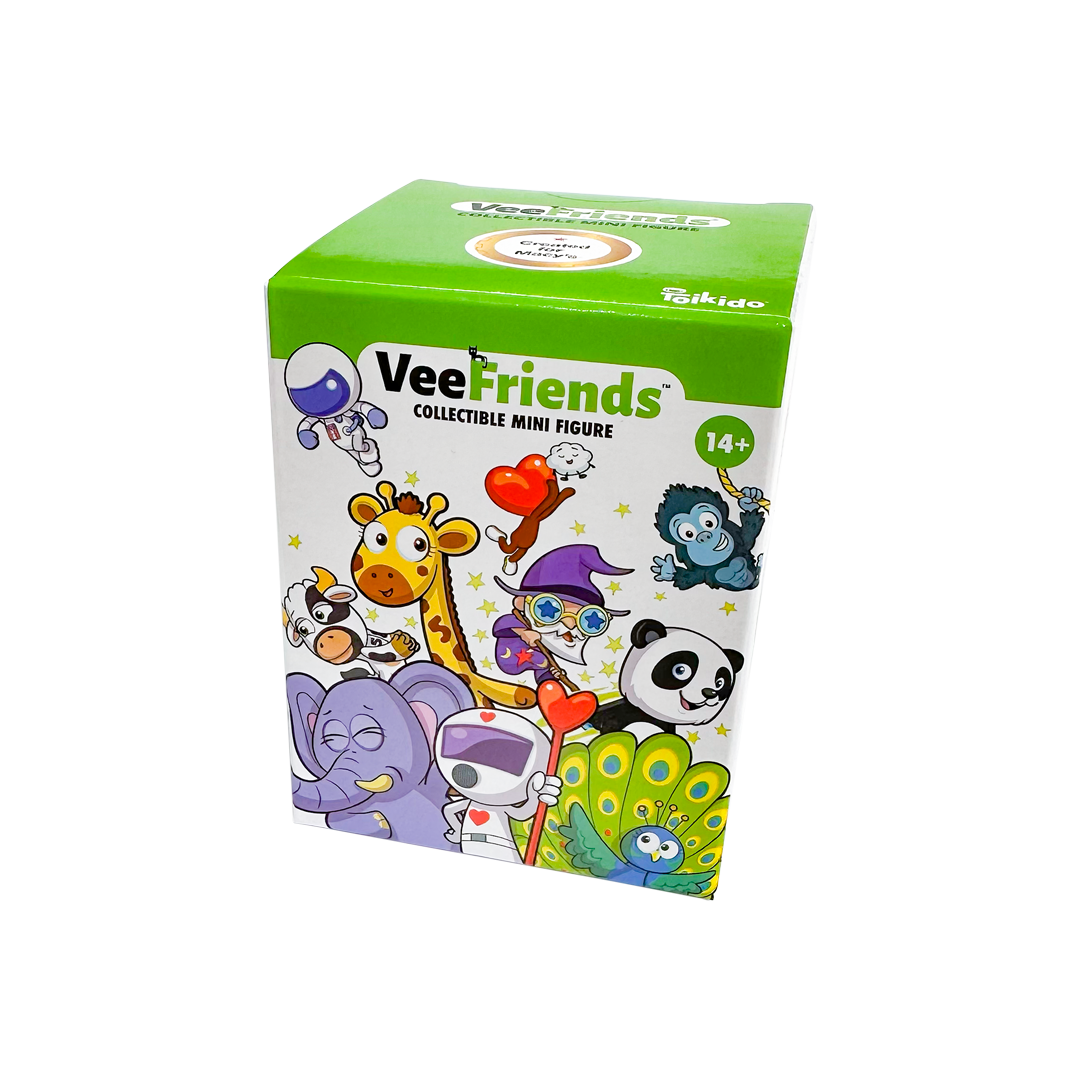 VeeFriends Collectible Series 2 Mystery Figurine Blind Box - Fun Surprise Gift for Fans & Collectors - Perfect for Display, Gifting & Social Media Unboxing