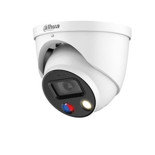 Dahua 8MP TIOC SMD 4.0 Active Deterrence Turret Security Camera with Night Vision - Outdoor Surveillance for Home & Business Protection | DH-IPC-HDW3849H-AS-PV-ANZ-S2
