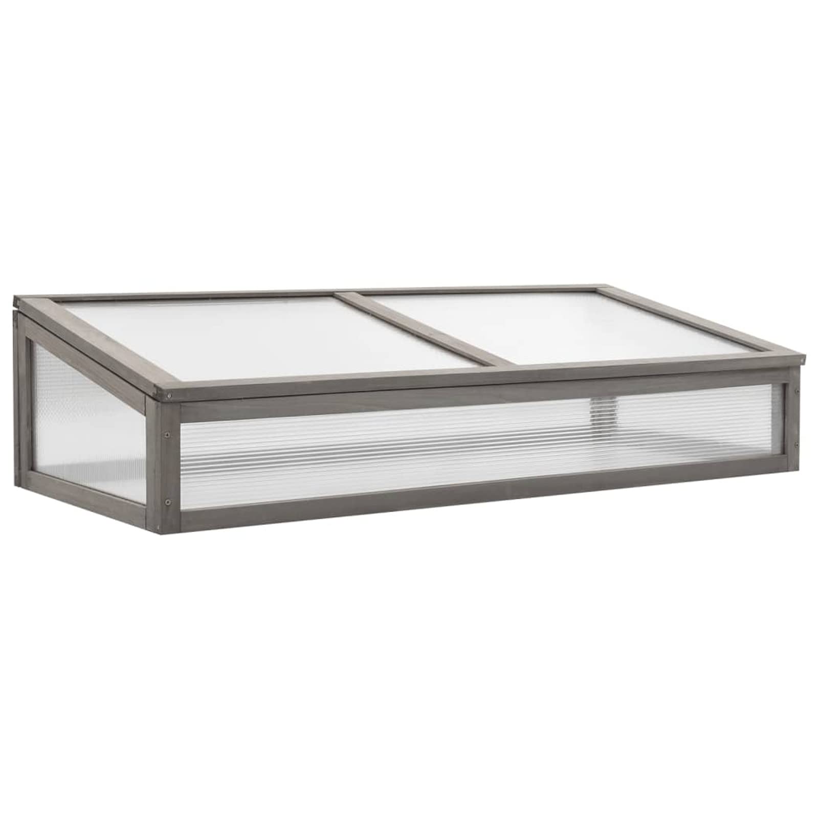 Galvanized Raised Garden Bed Planter with Greenhouse Cover 43.3
