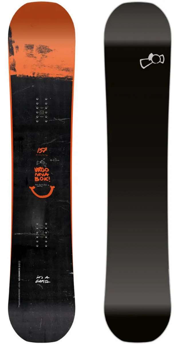 Capita Women's Urgonnabok Snowboard 2023 - All-Mountain Freestyle Snowboard for Women | Perfect for Park, Powder & Groomed Runs