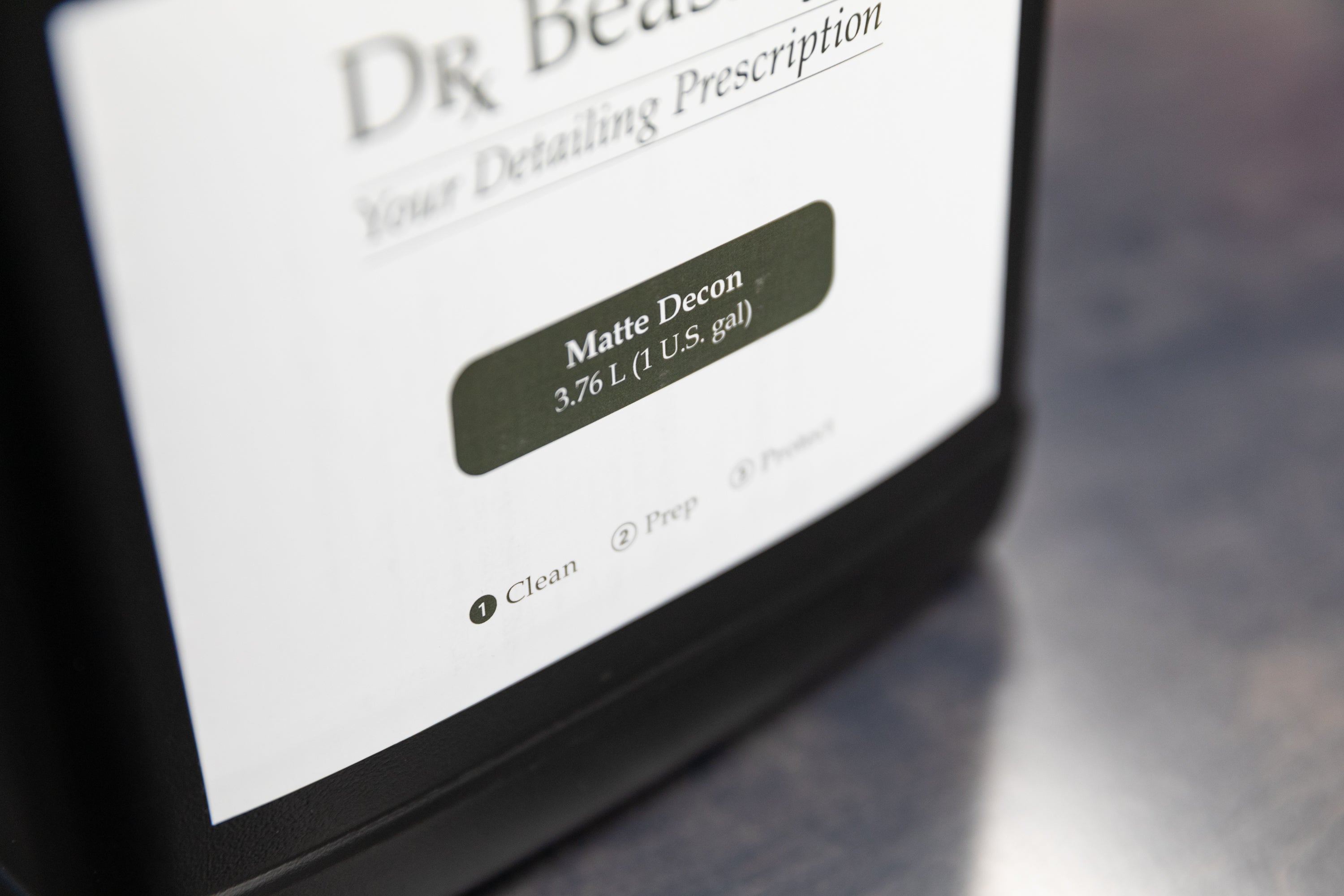 Dr. Beasley's Matte Decon - Premium Matte Paint Protection & Detailing Spray for Cars, Trucks & Motorcycles - Perfect for Show Cars & Daily Drivers