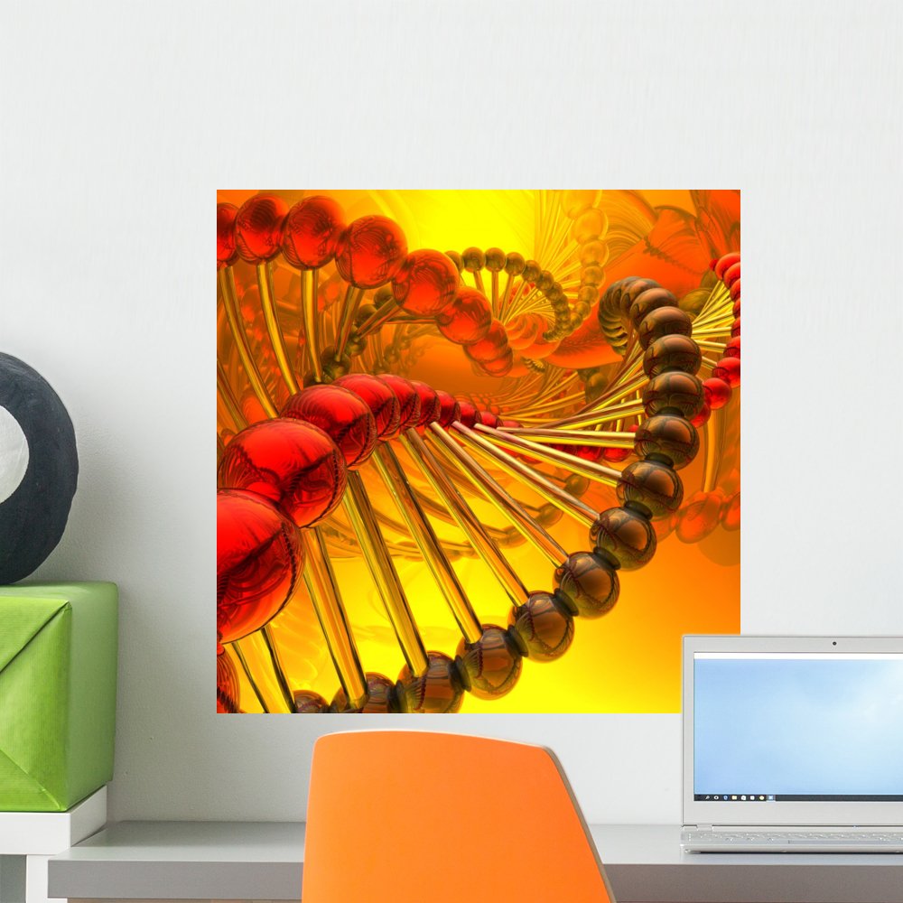 Wallmonkeys Spiral Peel and Stick Wall Decal - 18x18 Inches Removable Wall Art for Home, Office & Nursery Decor - Perfect for Bedroom, Living Room & Kids Room