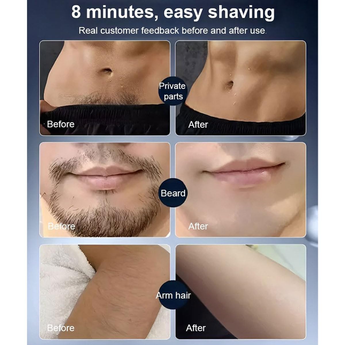 Portable Mini Electric Shaver & Nose Hair Trimmer - 2-in-1 Travel Shaver with Replacement Heads, Compact Capsule Design for Men - Perfect for Travel, Home, and Business Use (Black)