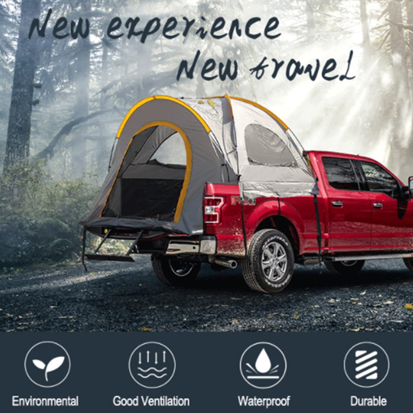 Portable Outdoor Car Tent - Waterproof Rooftop Awning for Camping, Hiking, Travel & Beach | SUV Side Canopy Shelter for Sun & Rain Protection | Perfect for Road Trips, Picnics & Outdoor Adventures