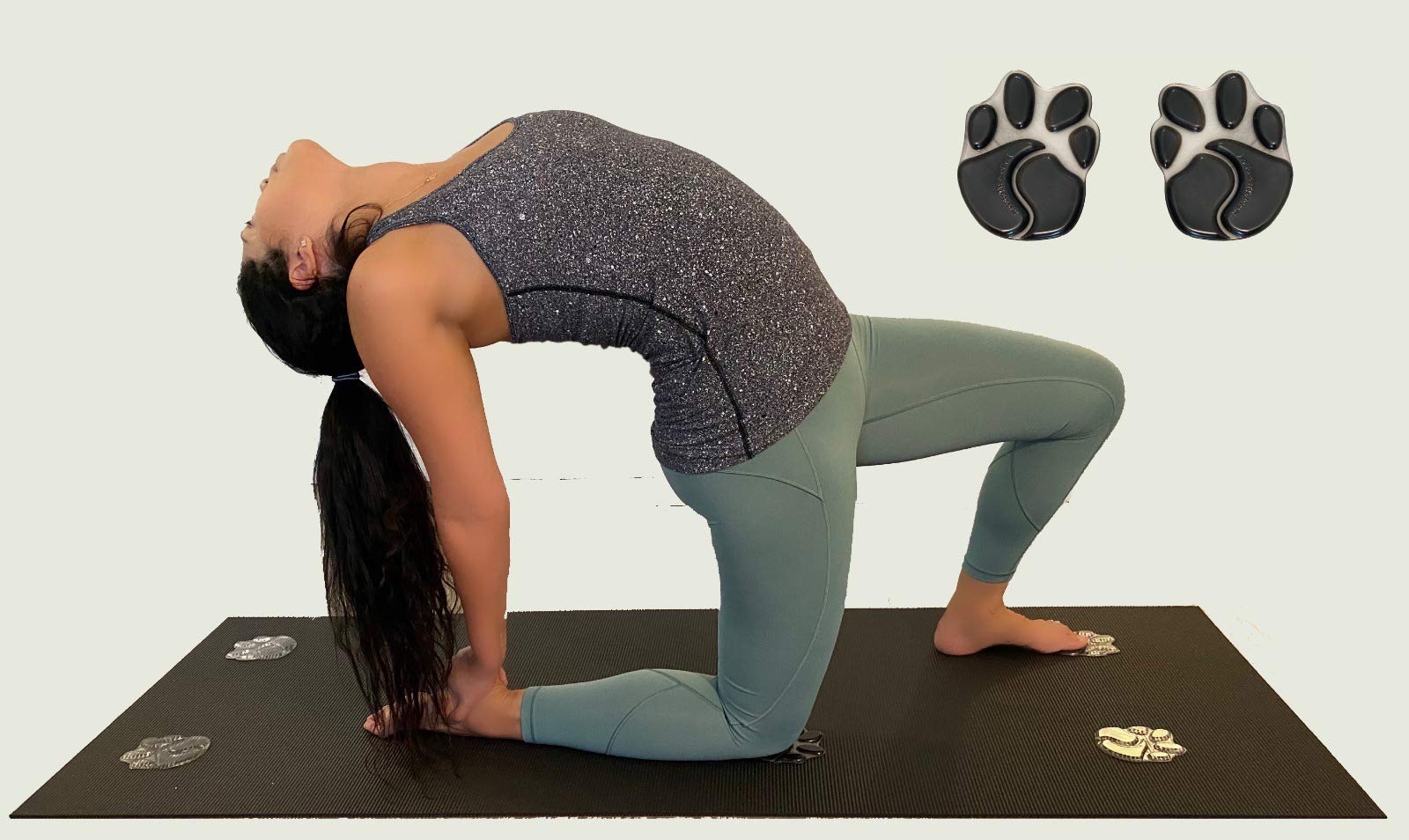 Non-Slip Yoga Grips & Paws - Premium Yoga Stickers, Pads & Cushion Set for Hot Yoga, Pilates & Home Workouts - Perfect for Yoga Mats, Hands & Feet Grip