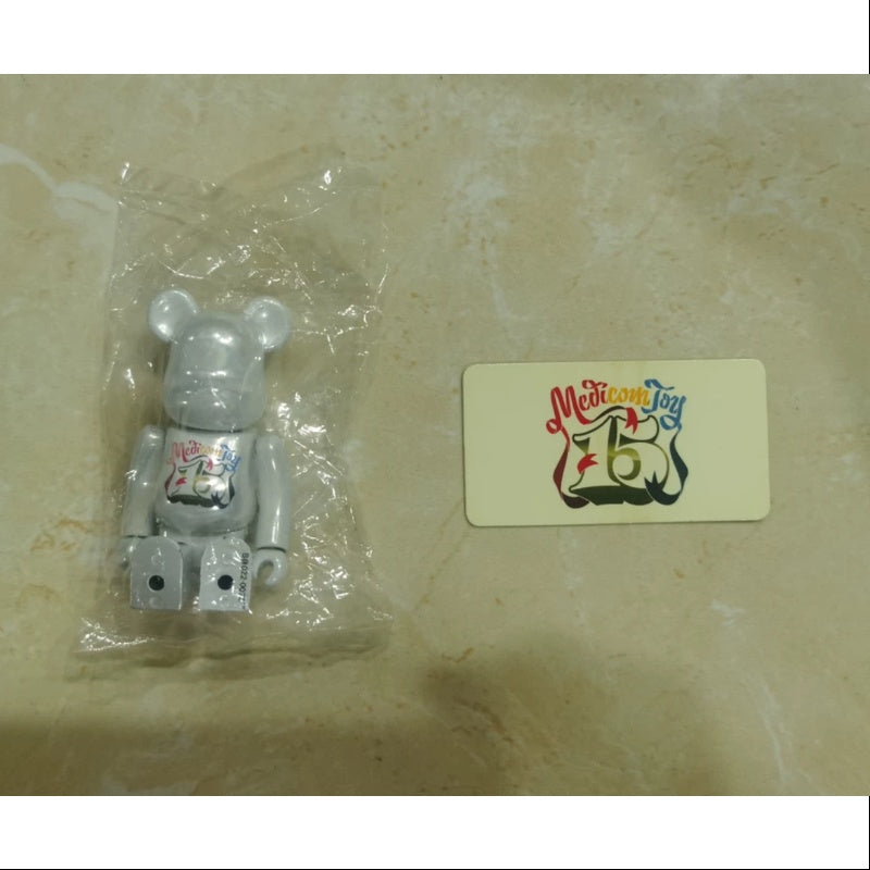 MEDICOM TOY Bearbrick Series 22 SUPER Secret 15th Anniversary 100% Collectible Vinyl Art Figure - Perfect for Display, Gifts & Anime Collections