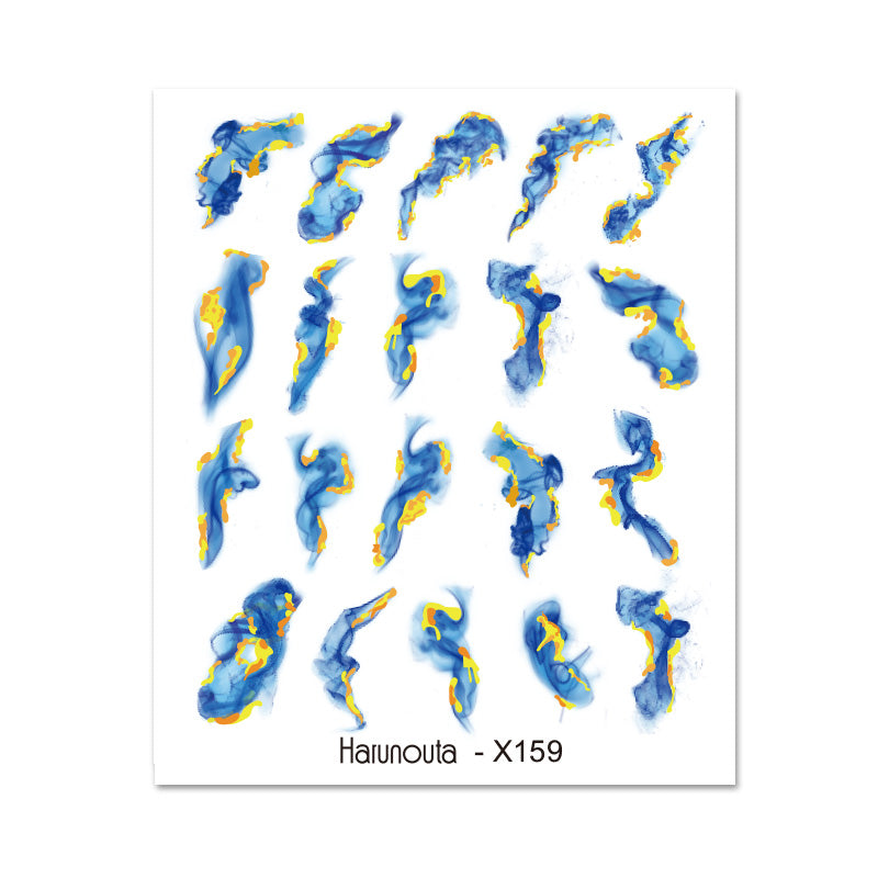Premium Water Decals Nail Stickers - Set of 159 Unique Designs for DIY Nail Art - Perfect for Home Manicures, Parties, and Gifts