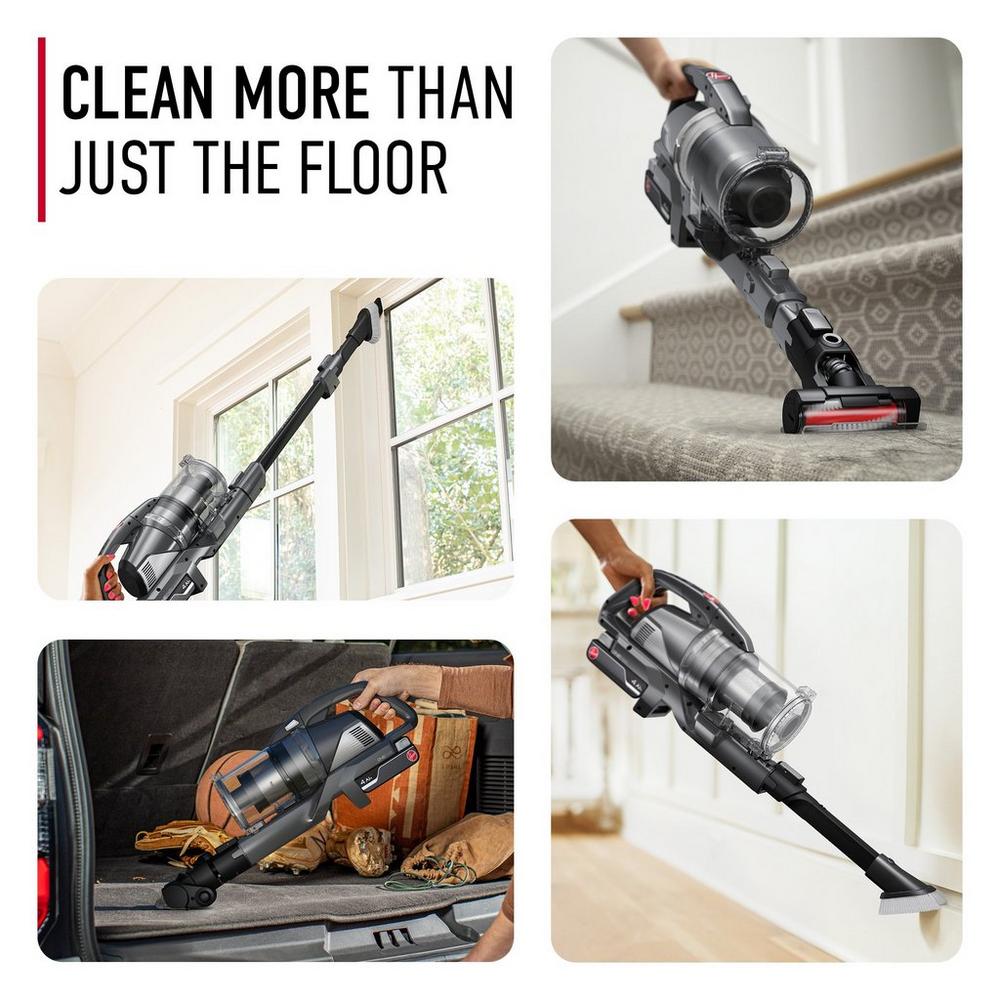ONEPWR Emerge Cordless Stick Vacuum Cleaner with All-Terrain Dual Brush Roll Nozzle - Lightweight, Powerful Suction for Hard Floors & Carpets - Perfect for Pet Hair, Stairs, and Home Cleaning