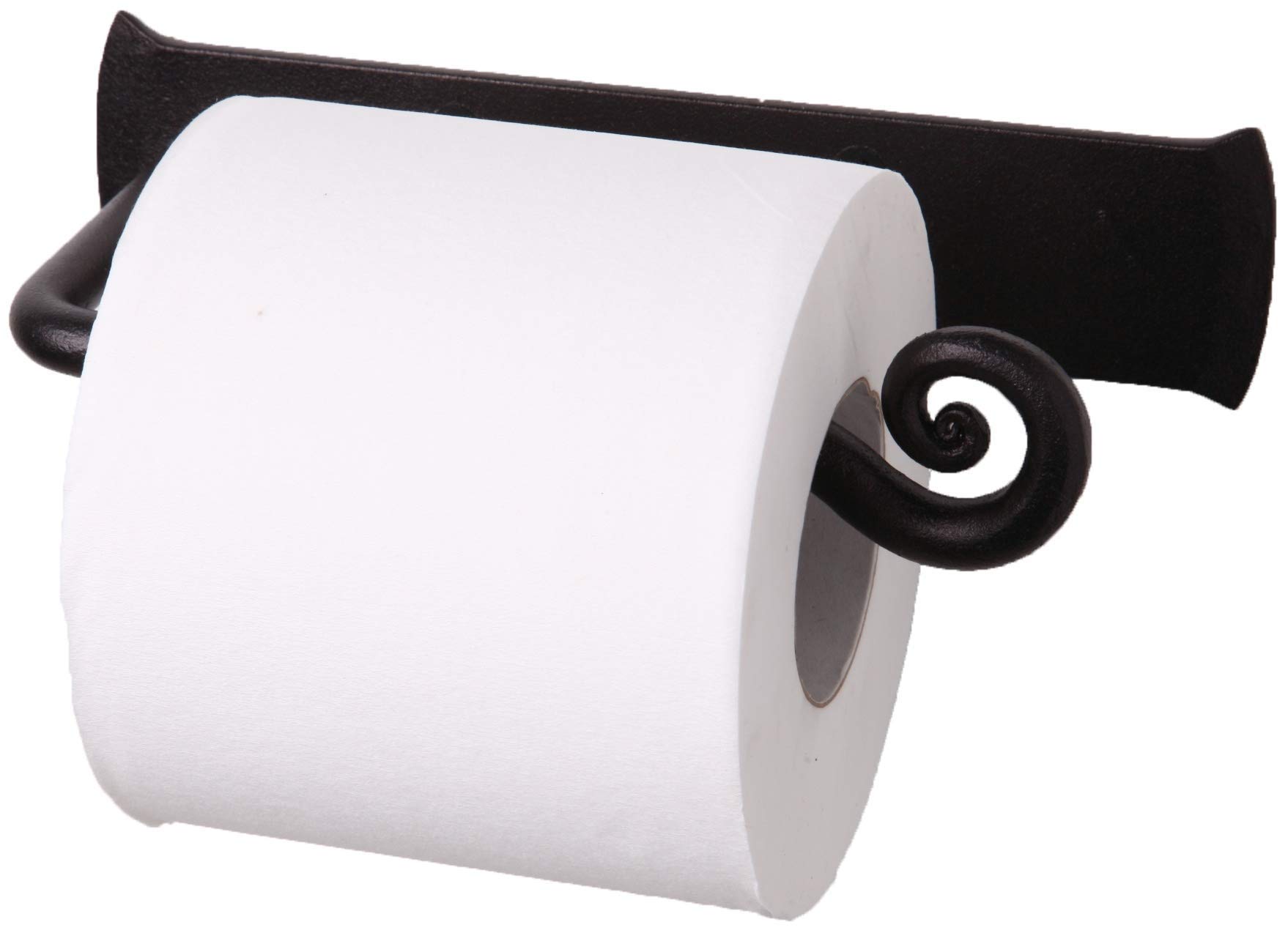 RTZEN Wrought Iron Bathroom Accessories Set - Decorative Hand Towel Bar & Toilet Paper Holder | Rustic Farmhouse Style for Bathroom Decor | Perfect for Home, Apartment, and Guest Bathroom Organization