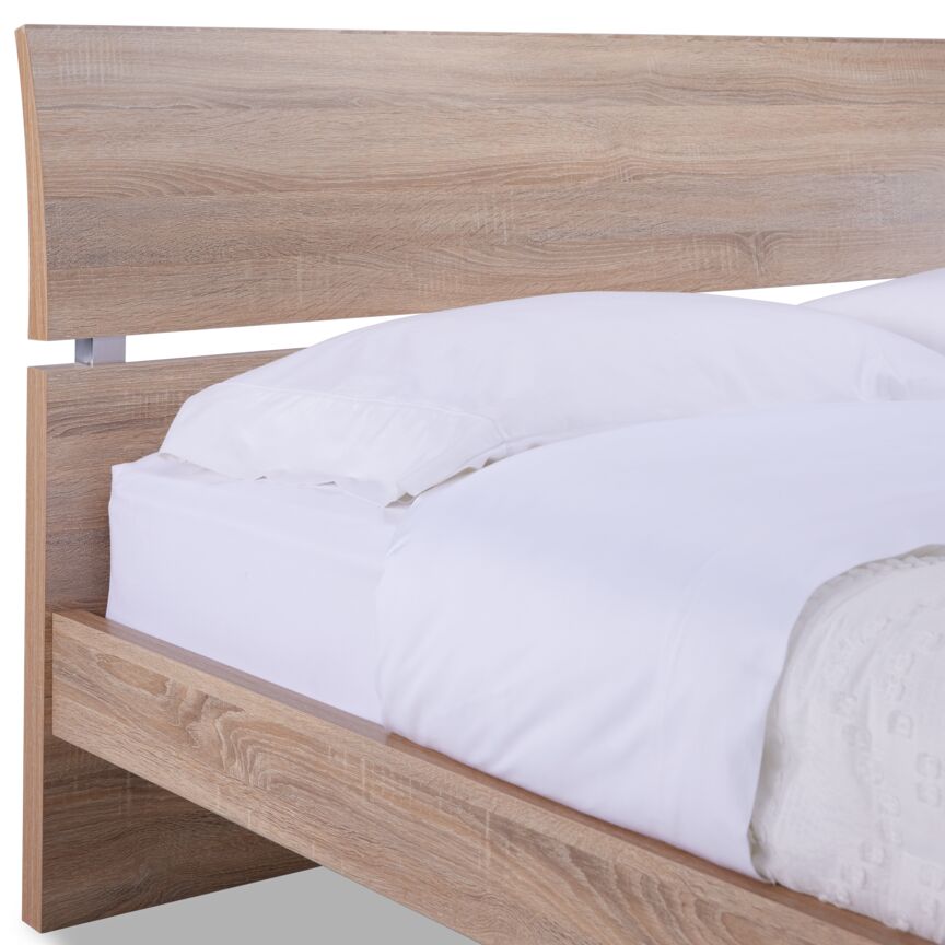 Bellmar 3-Piece King Bed Set in Driftwood Finish - Modern Bedroom Furniture for Master Suite or Guest Room
