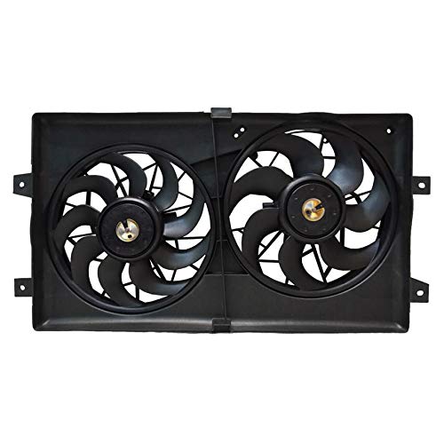 RAREELECTRICAL Replacement Cooling Fan Compatible with Dodge Stratus Sedan 2.4L 2001-2006 - Fits Part Numbers 5019290AA, 5019291AA, 5019292AA, 5183347AA, CH3115122 - Perfect for Engine Overheating Prevention & Summer Driving