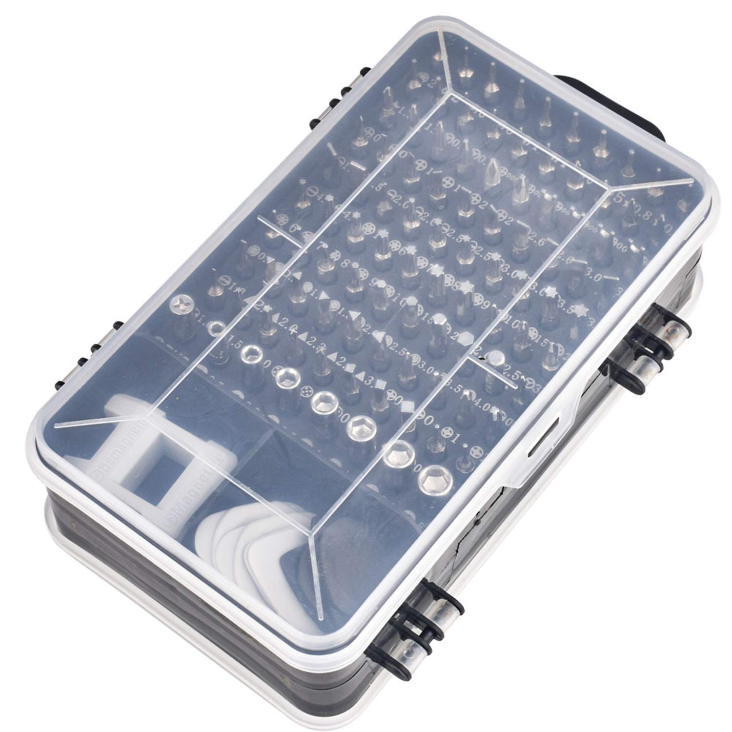 115-in-1 Precision Magnetic Screwdriver Set - Professional Electronics Repair Tool Kit with Portable Case for iPhone, Computer, Laptop, Tablet, Smartphone & PC Maintenance | Ideal for DIY Tech Repairs & Home Gadget Fixes