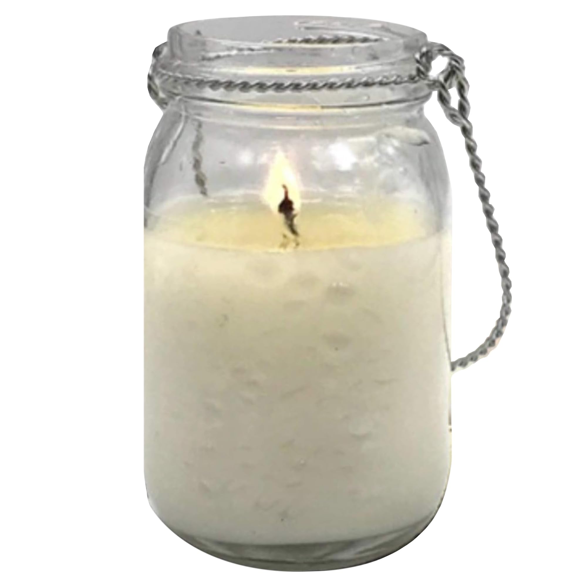 Natural Citronella Scented Soy Wax Candle in Mason Jar - Indoor & Outdoor Mosquito Repellent - Made in USA with Essential Oils - Perfect for Patio, Camping and Backyard Gatherings