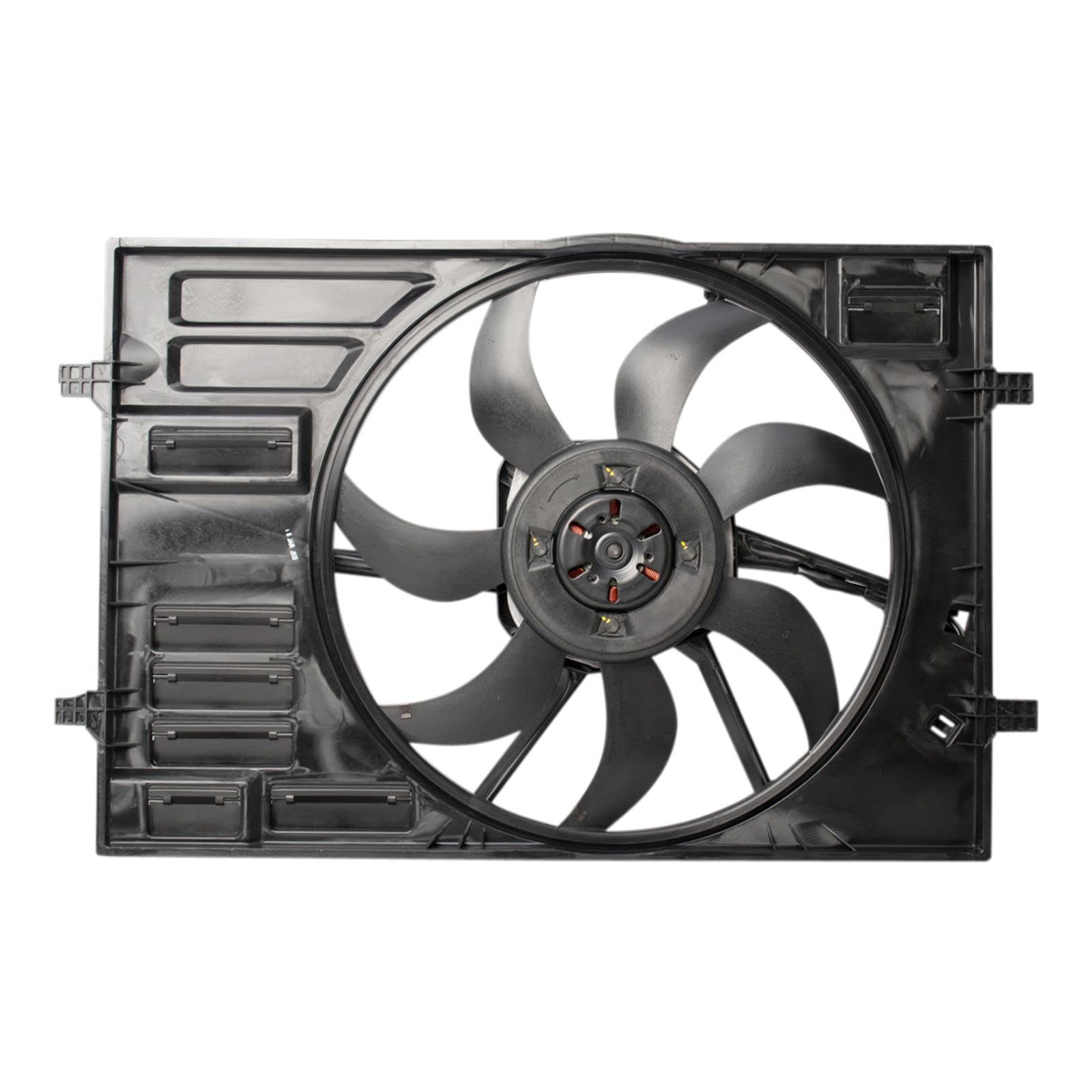 High Performance Radiator Cooling Fan Assembly for 2015-2020 Audi A3, 2015-2019 VW e-Golf, 2015-2018 Golf/Golf SportWagen, 2015-2021 GTI - AU3115116 - Perfect for Engine Overheating Prevention & Summer Driving