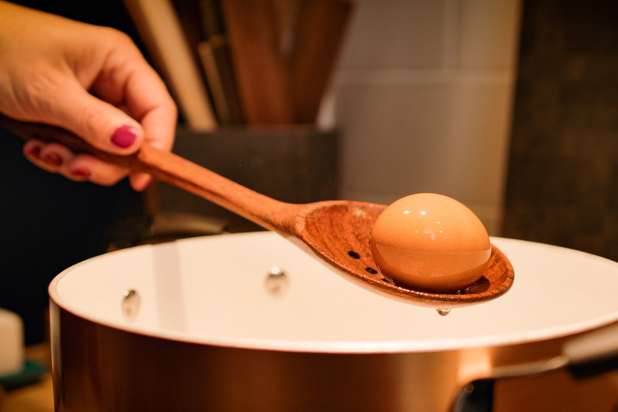 Premium Wooden Spoon Set for Cooking - 6-Piece Natural Wood Kitchen Utensils for Stirring, Mixing & Serving - Ideal for Baking, Cooking & Home Kitchen Use