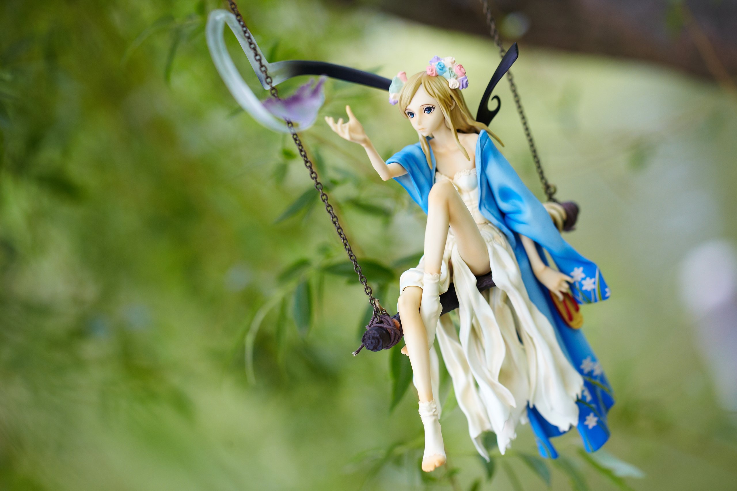 Torikago no Shoujo PVC Statue - Questioners Birdcage Girl Anime Figure 15cm, Perfect for Anime Collectors & Home Decor Display
