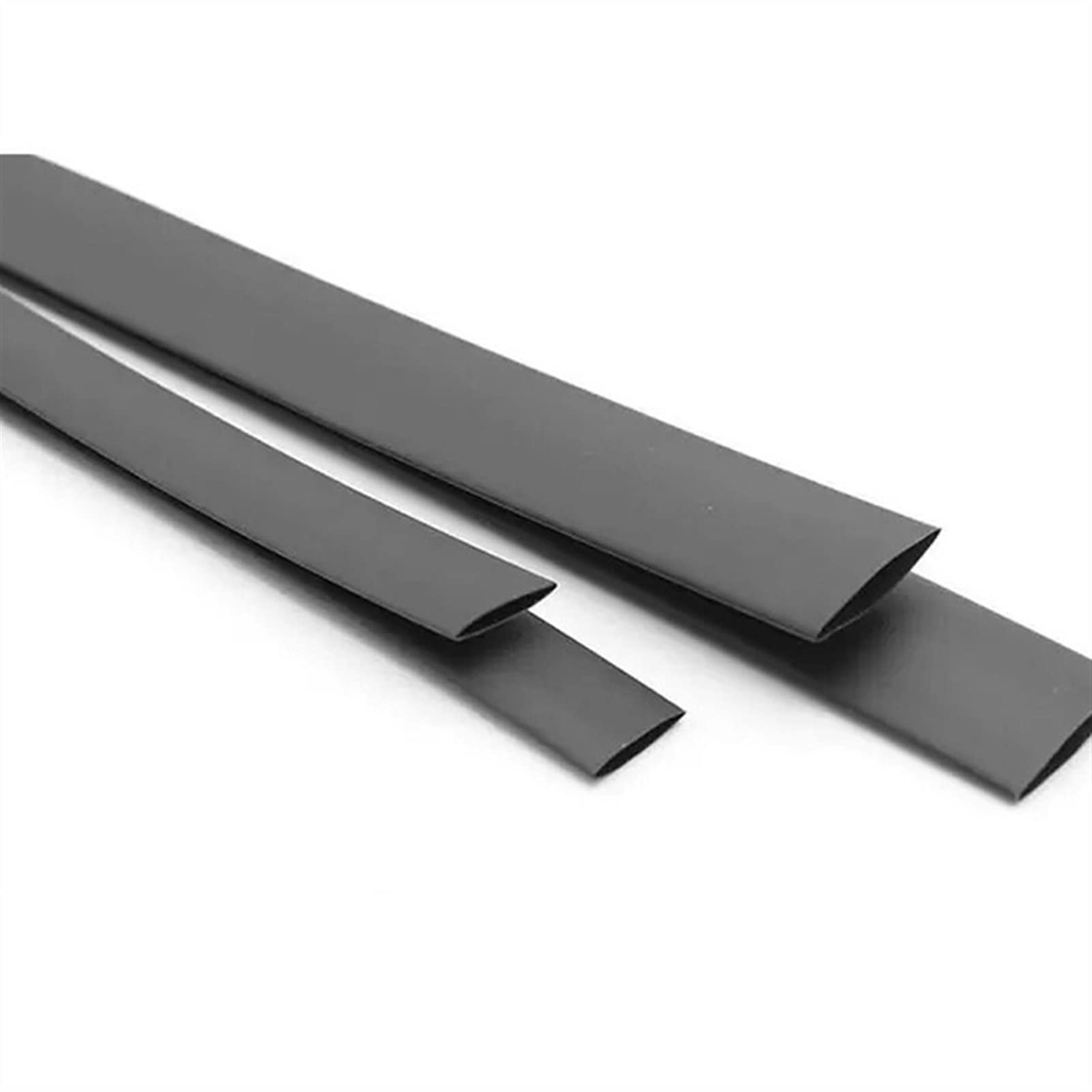 JYHSHENG Heat Shrink Tubing 25M Black - High Temperature Resistant Wire Cable Sleeve, 40mm Diameter Electrical Insulation Tubing for Wire Connector Protection - Ideal for DIY Electronics, Automotive Wiring & Home Electrical Repairs