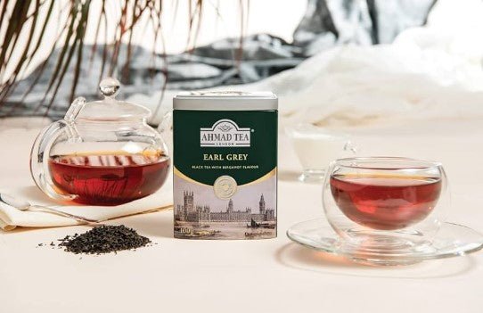Premium Ahmad Earl Grey Tea - 500g Loose Leaf Black Tea with Bergamot | Perfect for Afternoon Tea, Gifts & Relaxation