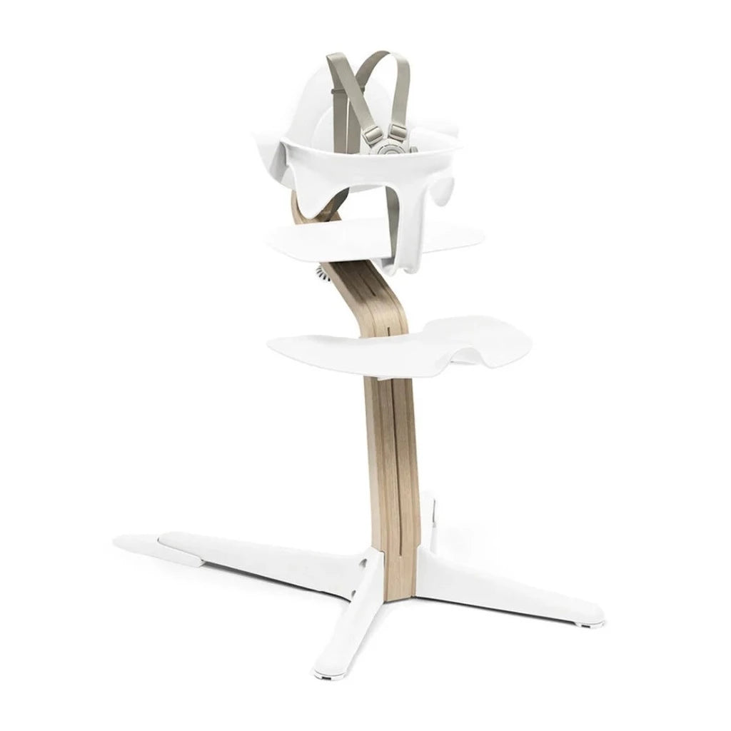 Stokke Nomi Adjustable High Chair for Babies & Toddlers - Ergonomic Modern Design for Safe & Comfortable Feeding - Perfect for Home, Restaurant & Travel Use