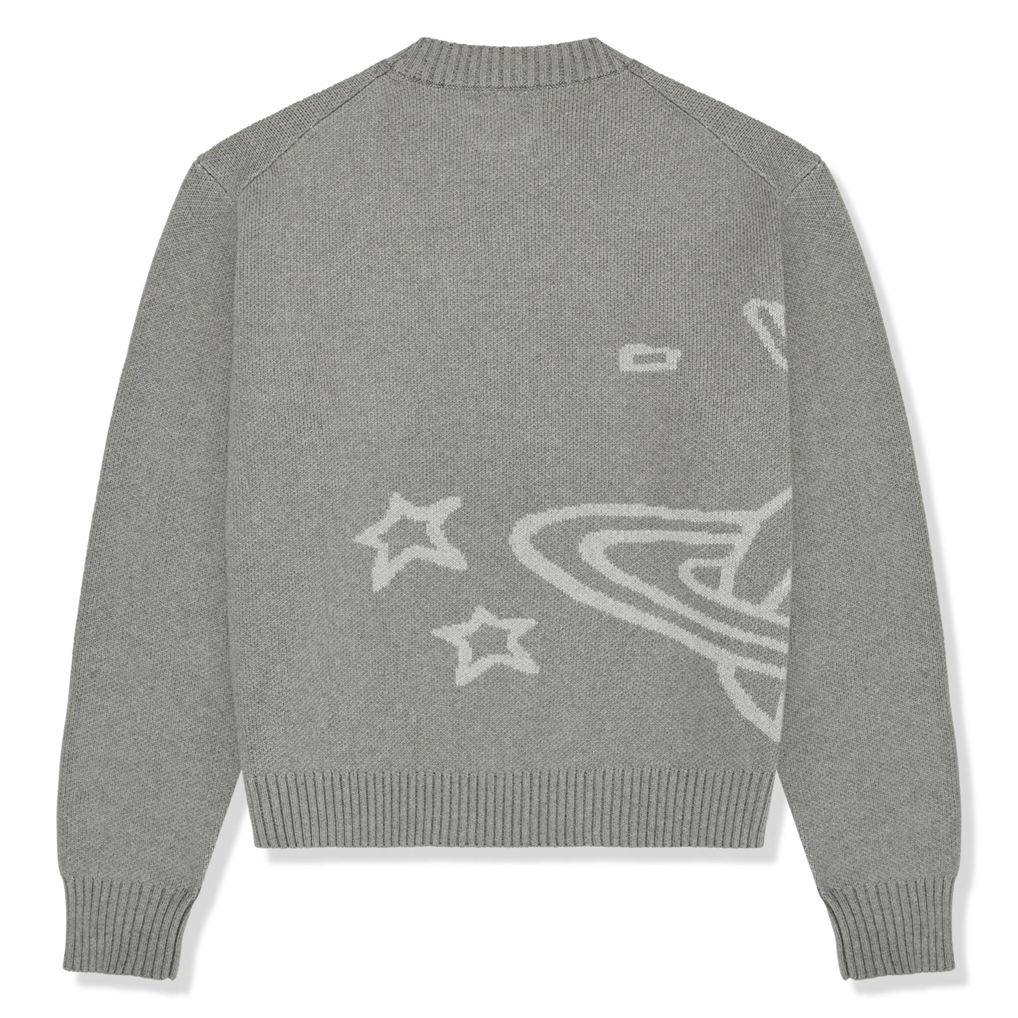 Broken Planet Heather Grey Knit Sweatshirt - Cozy Oversized Pullover for Men & Women | Perfect for Casual Wear, Fall Fashion, and Street Style Outfits