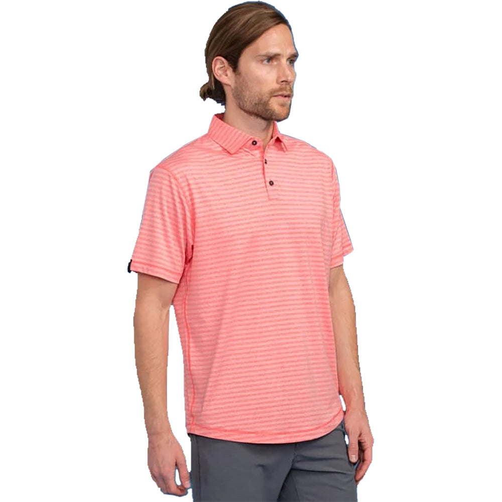 Devereux Vanquish Men's Performance Golf Polo Shirt - Moisture Wicking & UV Protection for Comfort on the Golf Course
