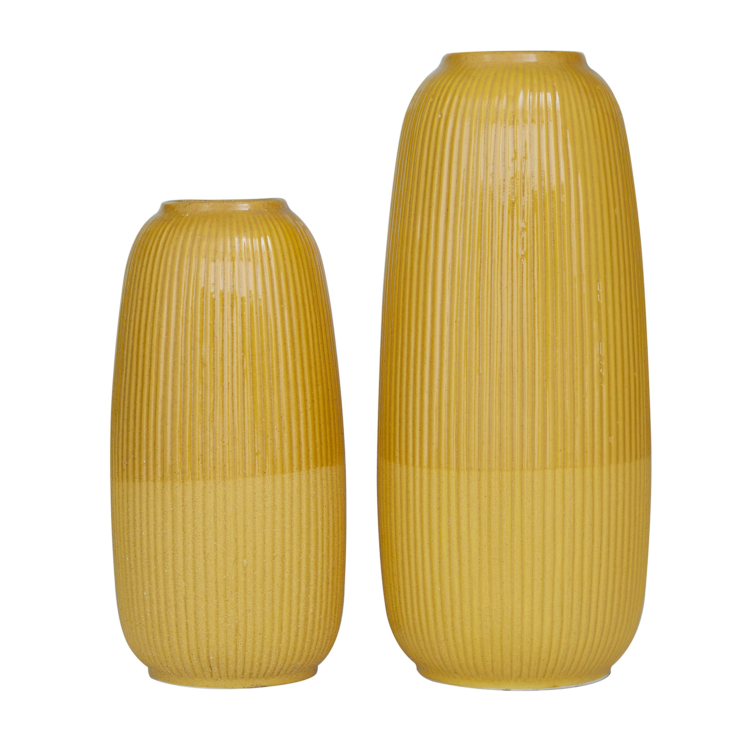 CosmoLiving by Cosmopolitan Ceramic Vase Set of 2 - 18