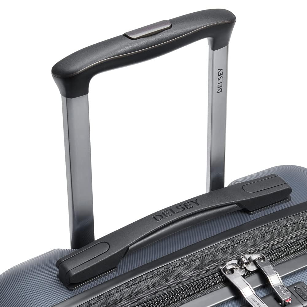 Delsey Paris Cruise 3.0 Expandable Hardside Spinner Wheel Carry-On Luggage 21 Inch - Lightweight Durable Suitcase for Air Travel, Business Trips & Weekend Getaways (Graphite)